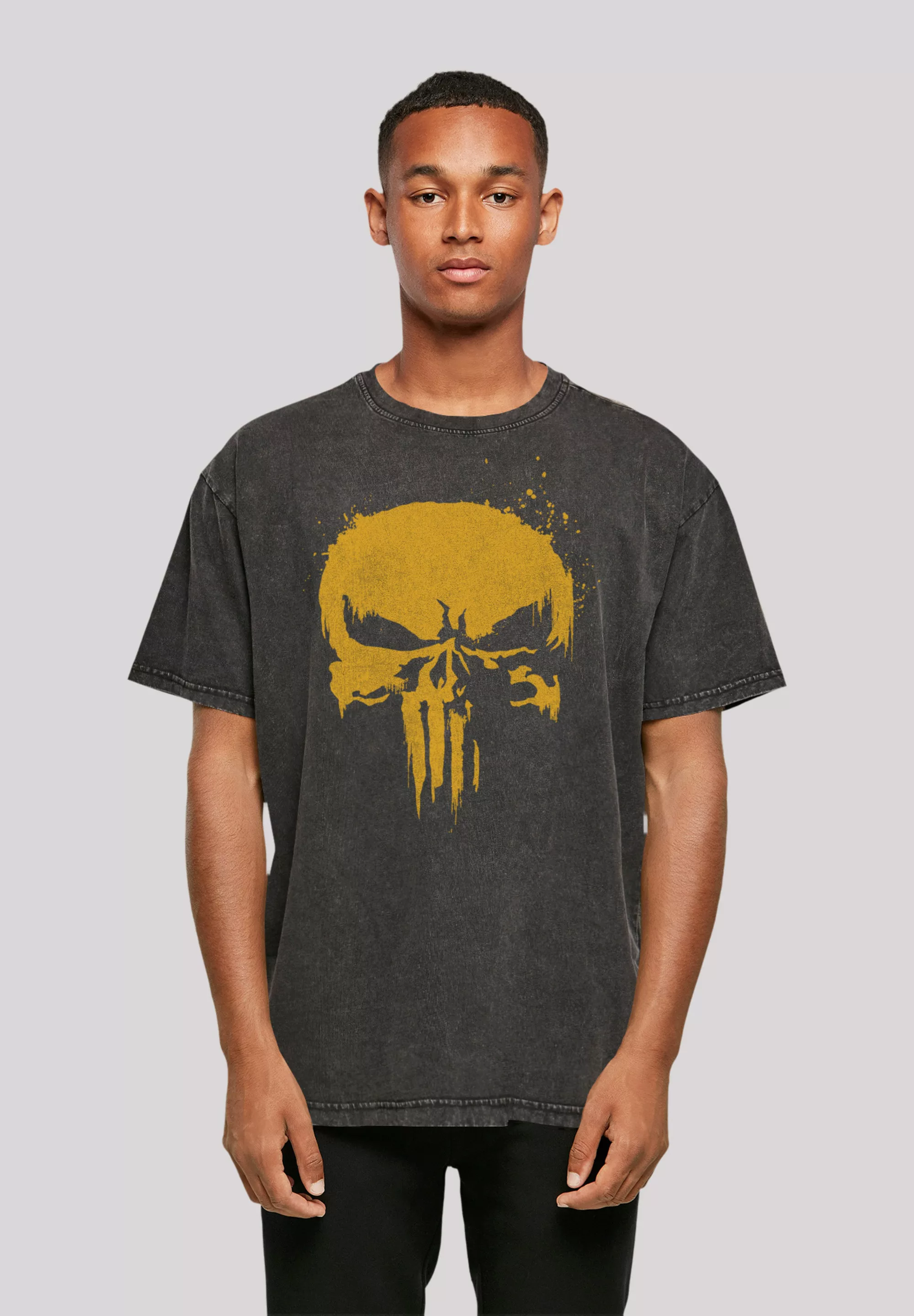 F4NT4STIC T-Shirt "Marvel Punisher Gold", Premium Qualität günstig online kaufen