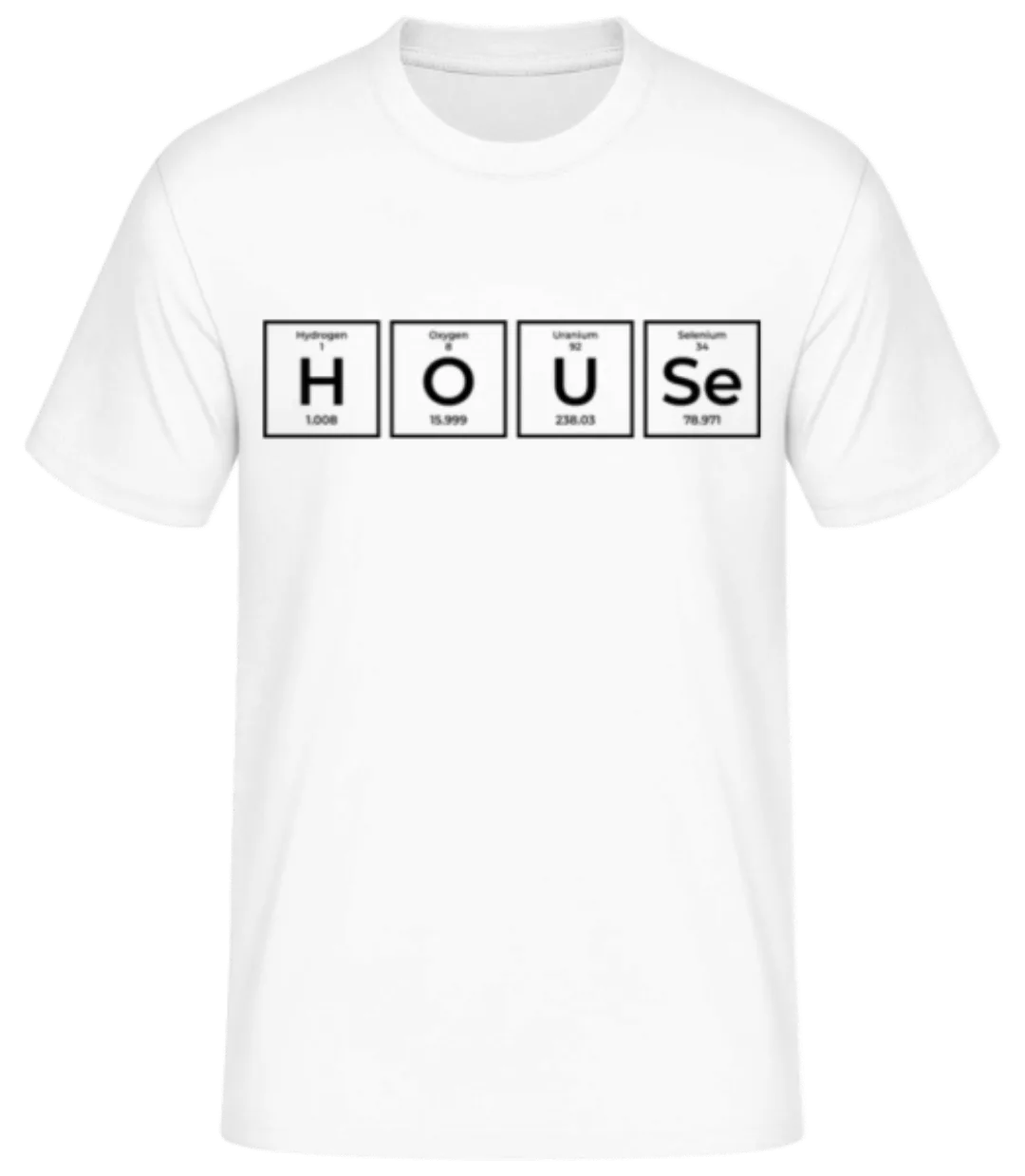 House Periodic Table · Männer Basic T-Shirt günstig online kaufen
