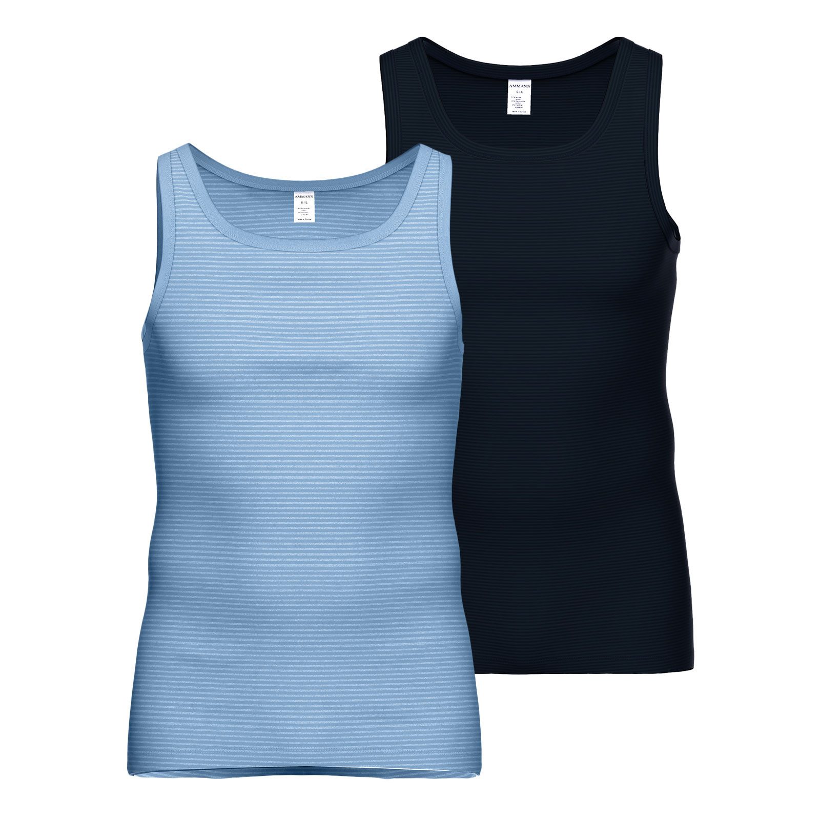 Ammann Unterhemd Jeans Unterhemd (2-St., 2 günstig online kaufen