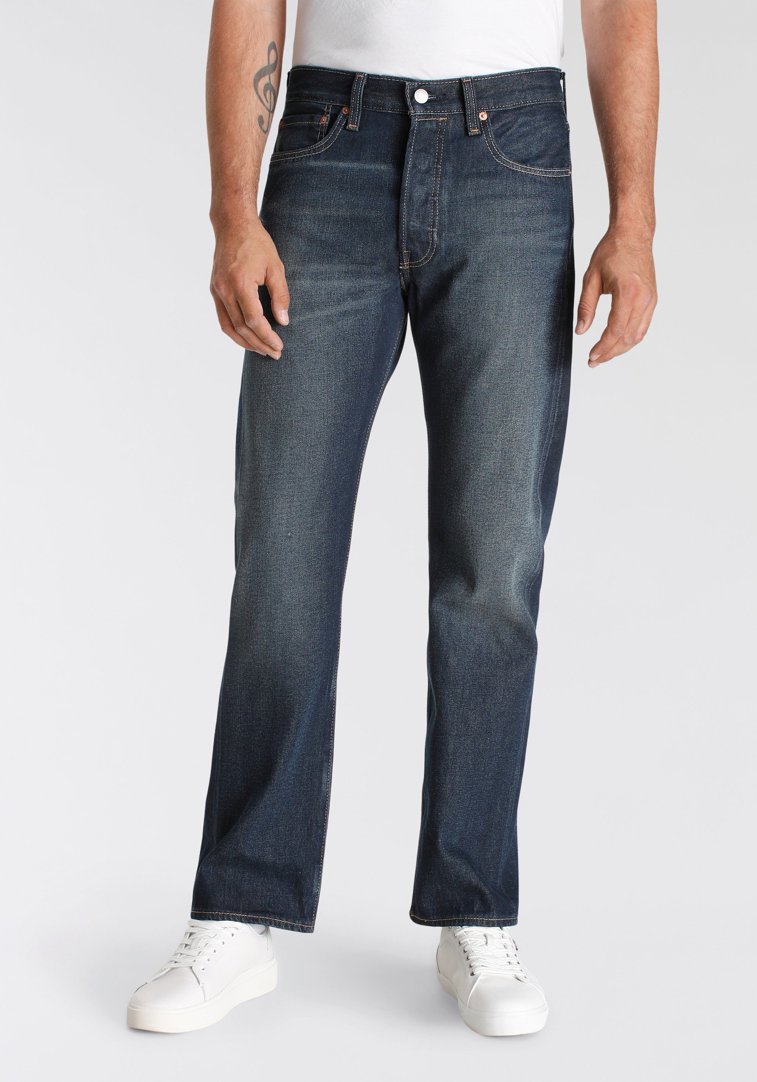 Levis Straight-Jeans "501 LEVIS ORIGINAL", mit Markenlabel günstig online kaufen