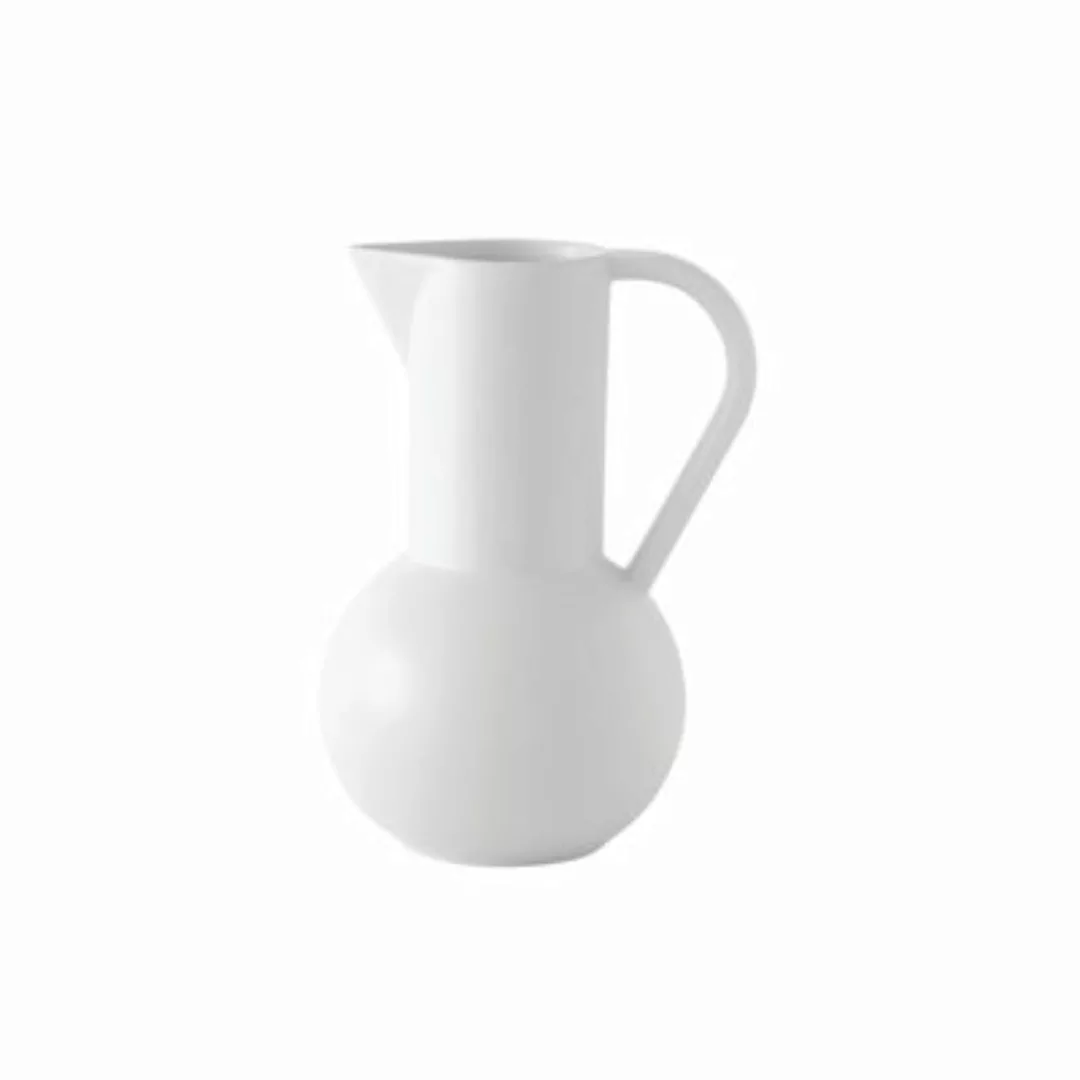 Karaffe Strøm Small keramik orange / H 20 cm - Keramik / Handgefertigt - ra günstig online kaufen