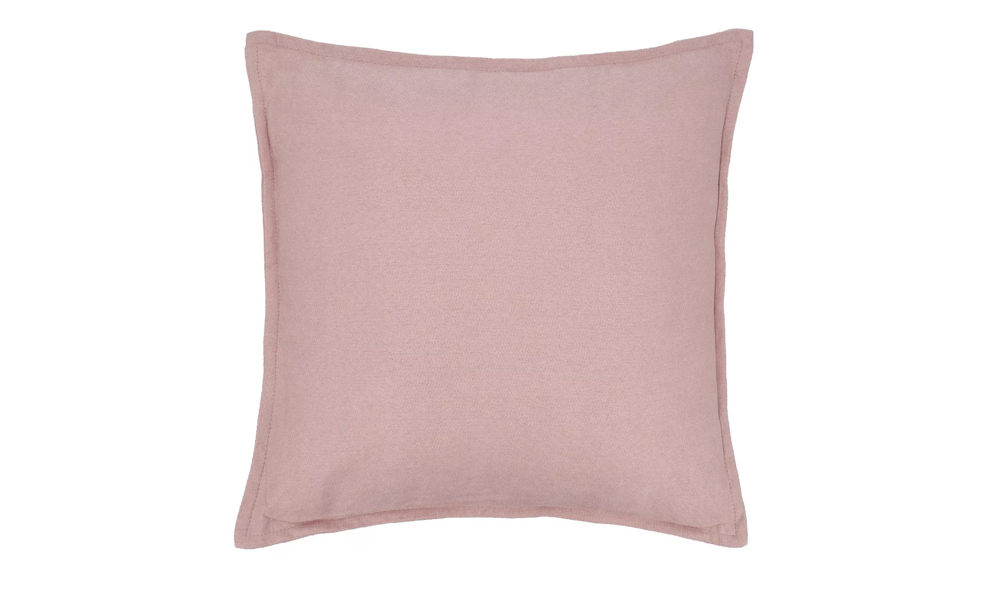 HOME STORY Kissen  Pia - rosa/pink - 100% Polyesterfüllung, 230gr. - 40 cm günstig online kaufen