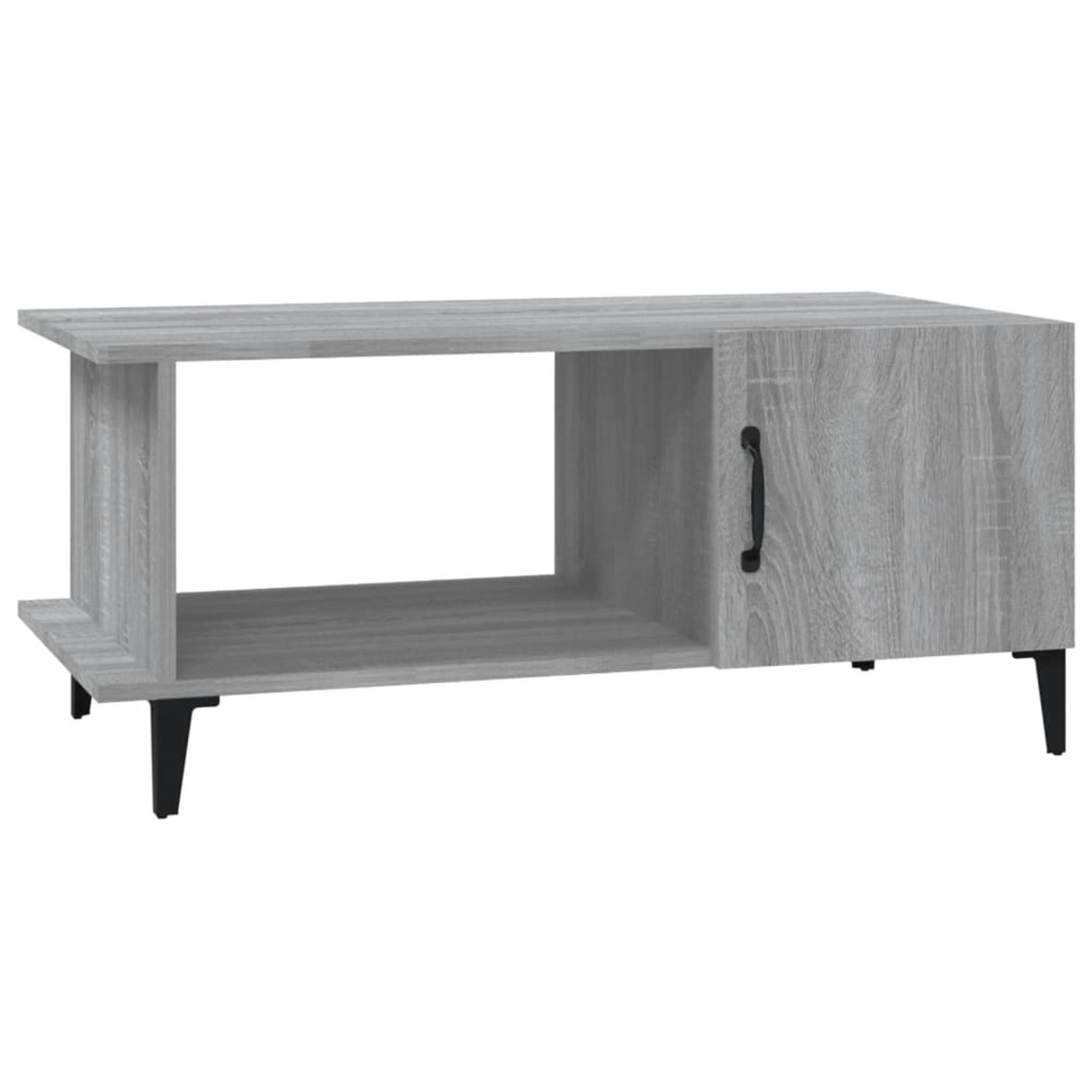 vidaXL Couchtisch Grau Sonoma 90x50x40 cm Holzwerkstoff Modell 8 günstig online kaufen