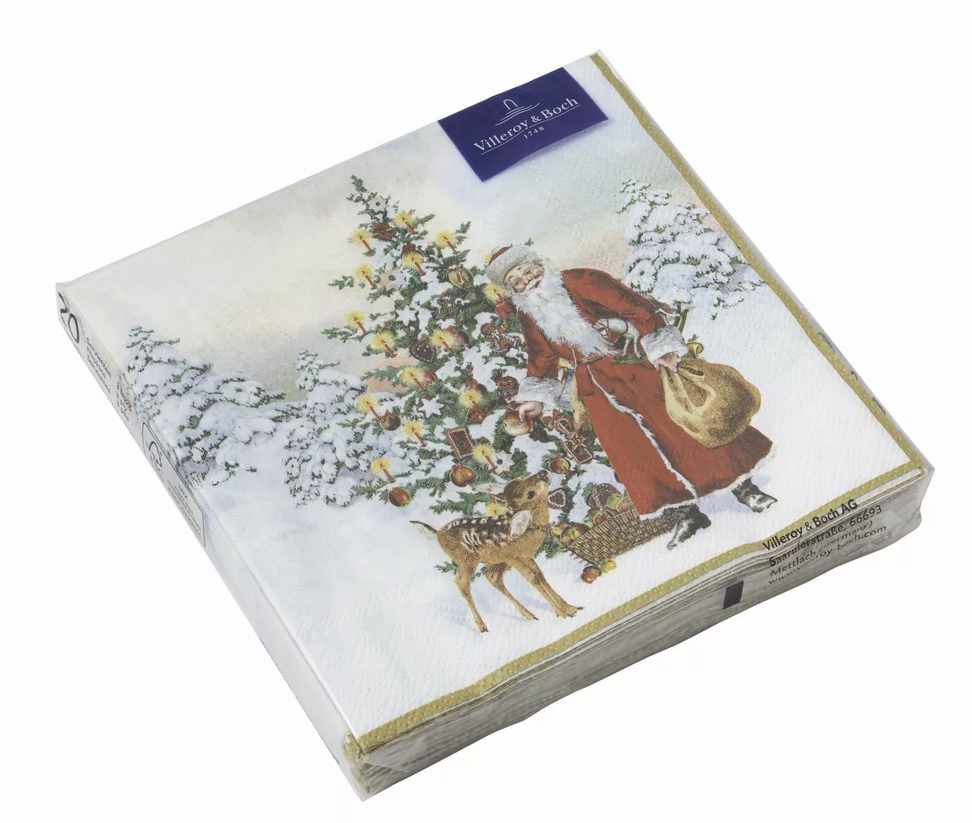 Villeroy & Boch Winter Specials Winter Specials Serviette L Nikolaus m Tann günstig online kaufen