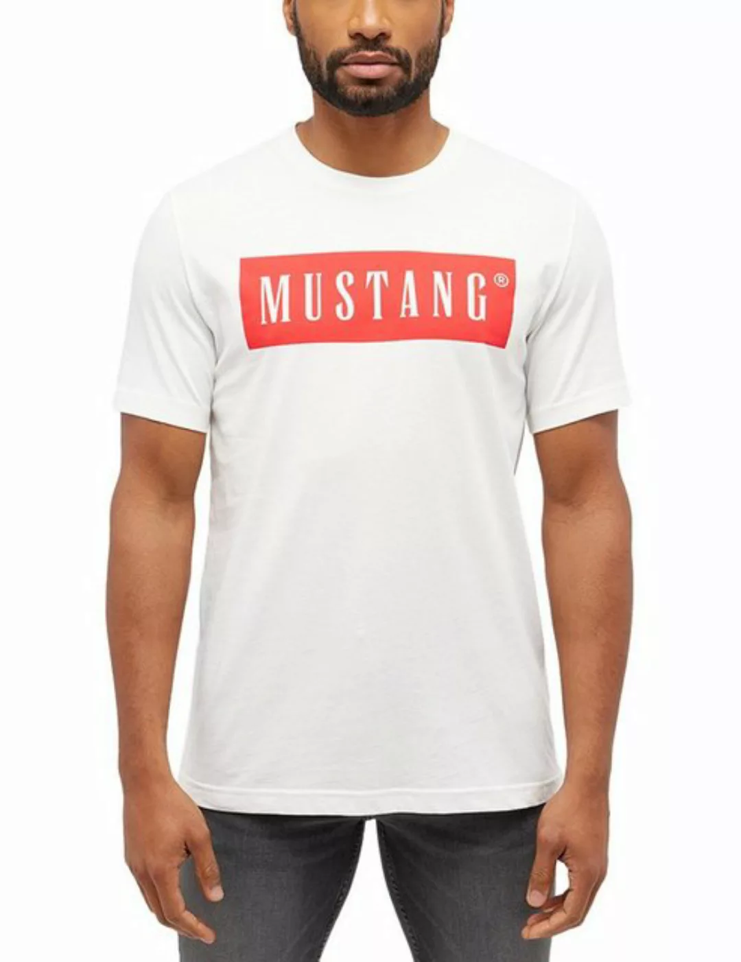 MUSTANG Print-Shirt AUSTIN günstig online kaufen