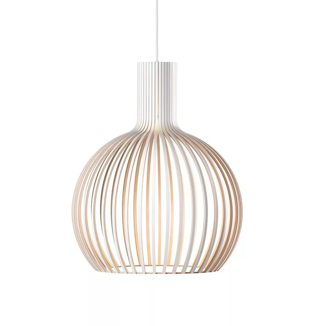 Secto Design - Octo 4241 Pendelleuchte - weiß/laminiert/inkl. LED-Birne 300 günstig online kaufen