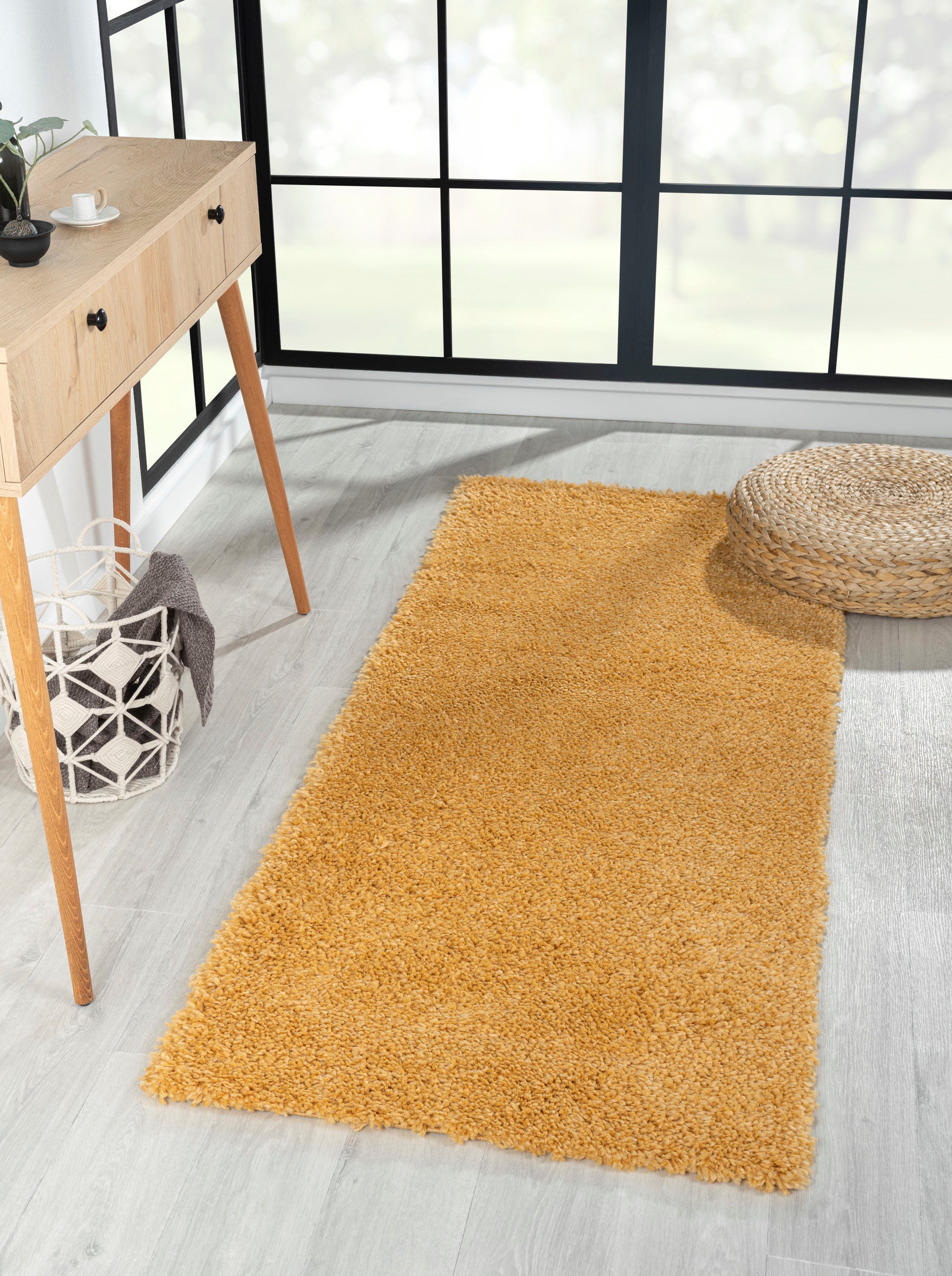 Myflair Möbel & Accessoires Hochflor-Läufer »My Shaggy«, rechteckig, 37 mm günstig online kaufen