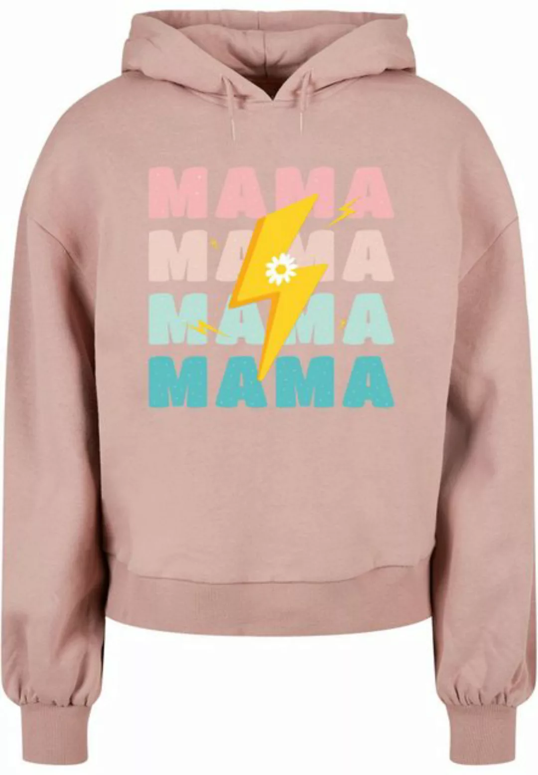 Merchcode Kapuzenpullover Merchcode Damen Ladies Mothers Day - Mama Oversiz günstig online kaufen