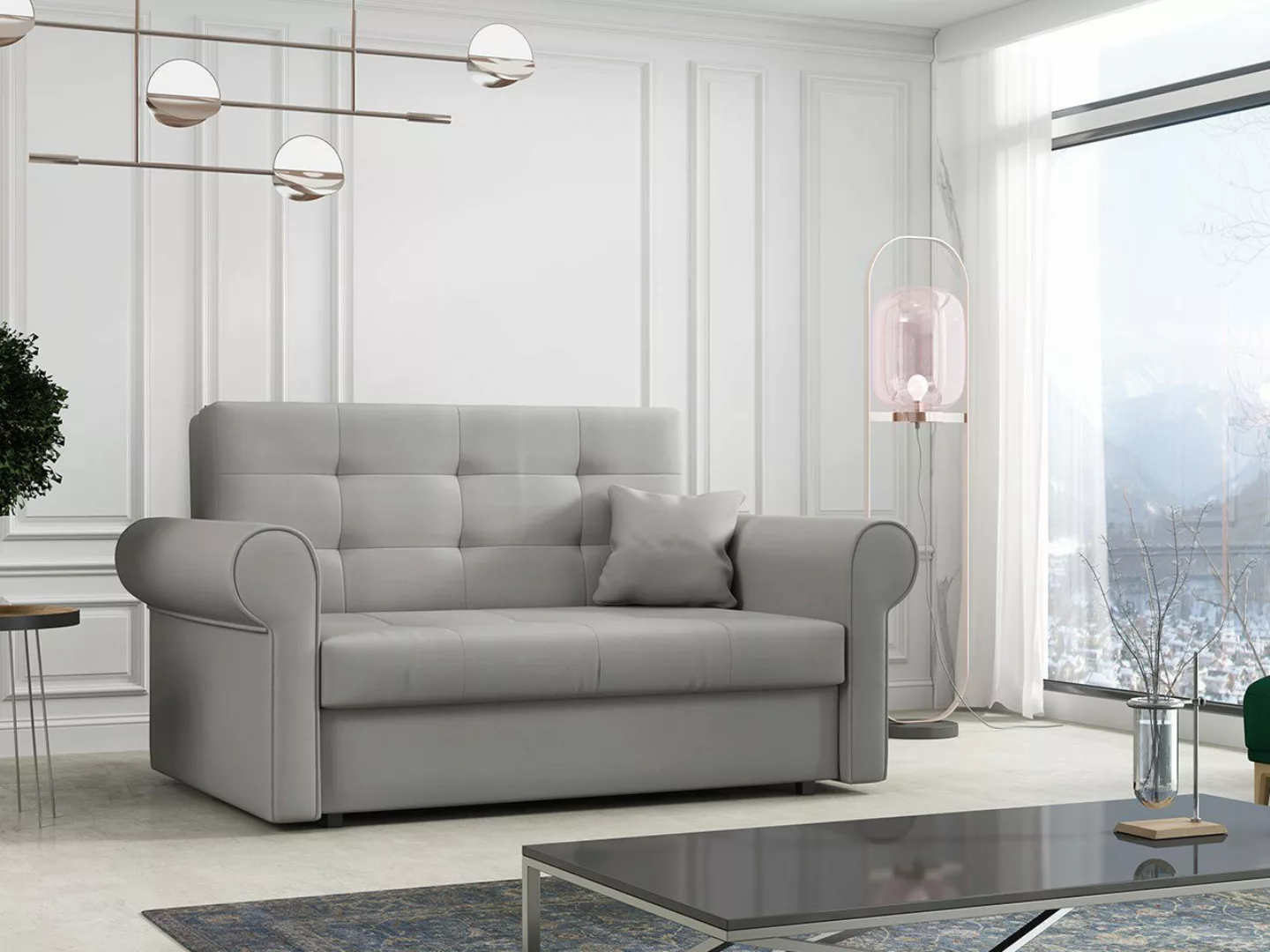 MIRJAN24 Schlafsofa Viva Silver II, 2 günstig online kaufen