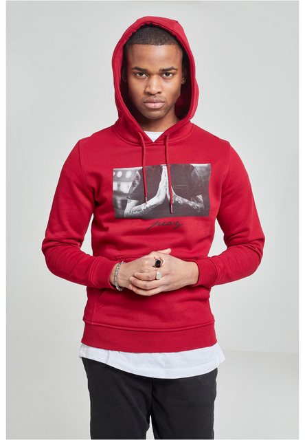 Mister Tee Kapuzenpullover MT275 - Pray Hoody ruby XXL günstig online kaufen