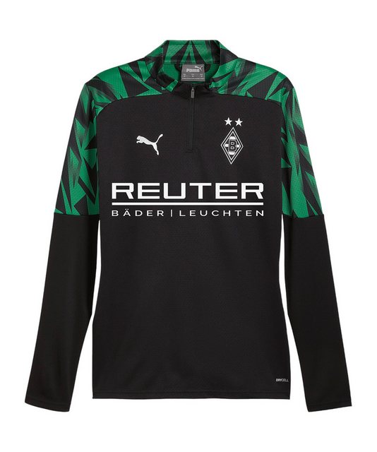 PUMA Sweatshirt Borussia Mönchengladbach 1/4 Zip Sweatshirt mit Sponsor günstig online kaufen