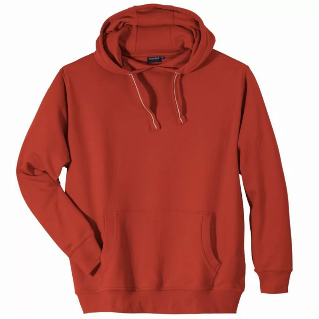 redfield Kapuzensweatshirt Übergrößen Herren Kapuzen-Sweatshirt kürbisorang günstig online kaufen