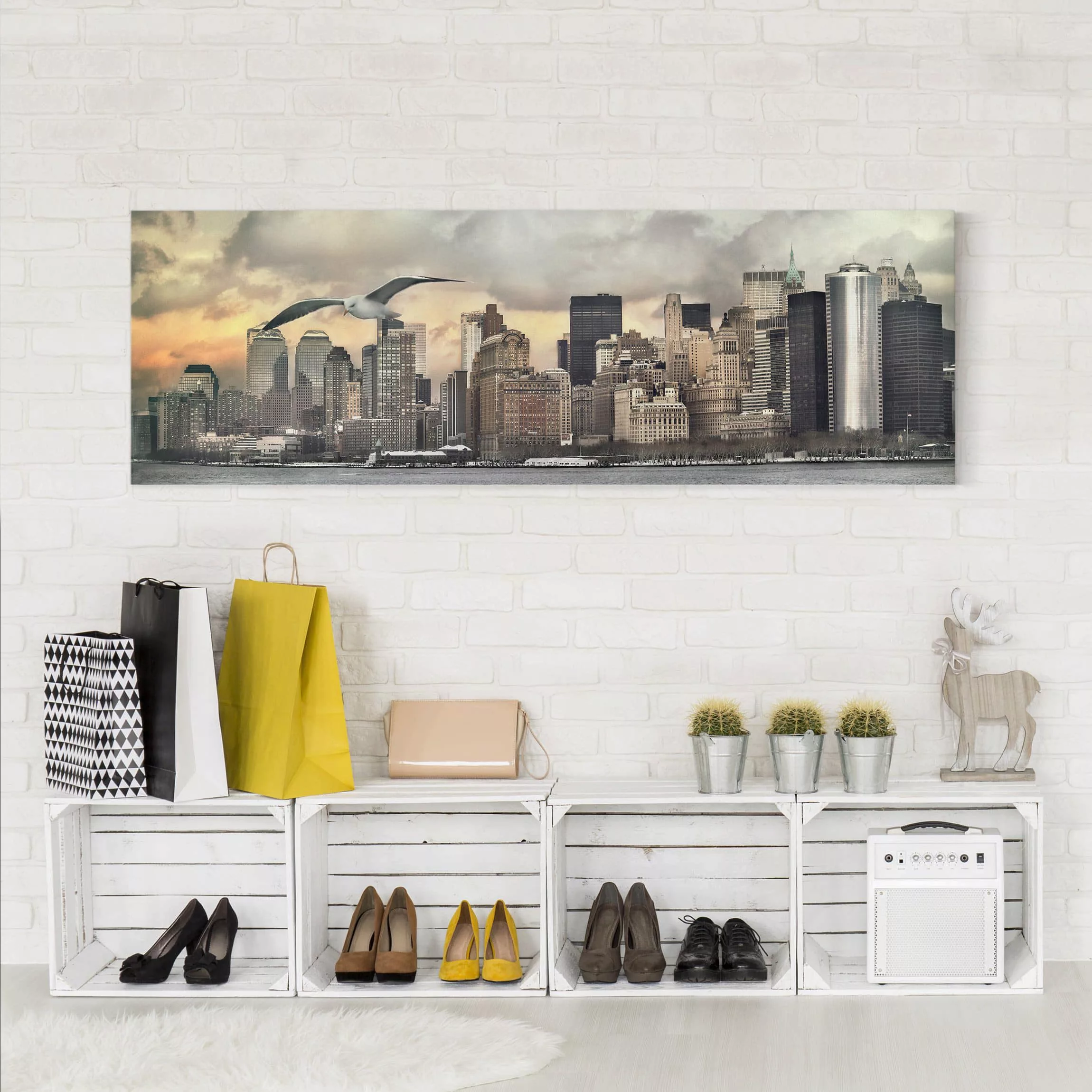 Leinwandbild New York - Panorama New York günstig online kaufen