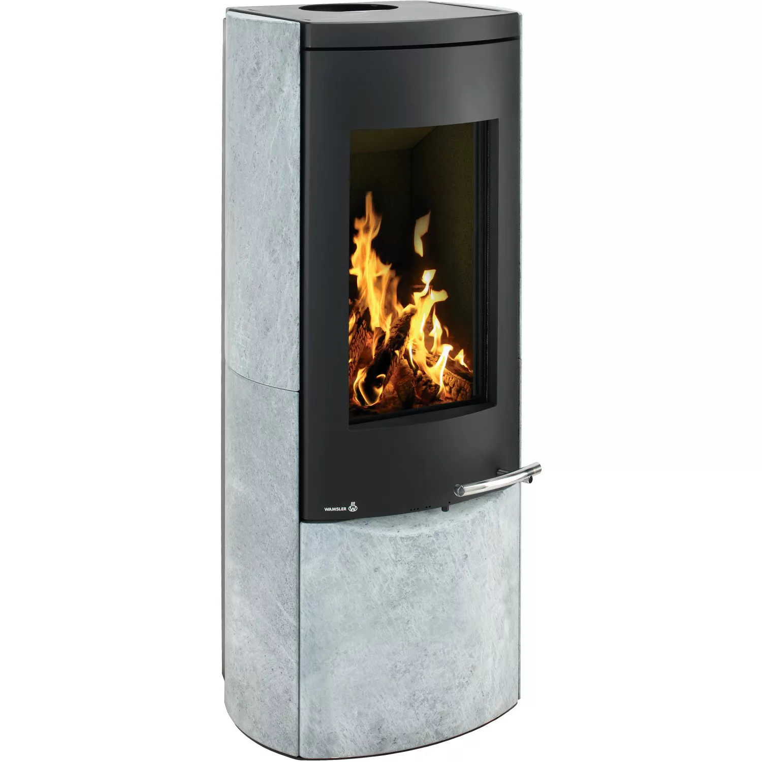 Wamsler Myra Kaminofen Speckstein Schwarz 8 kW günstig online kaufen