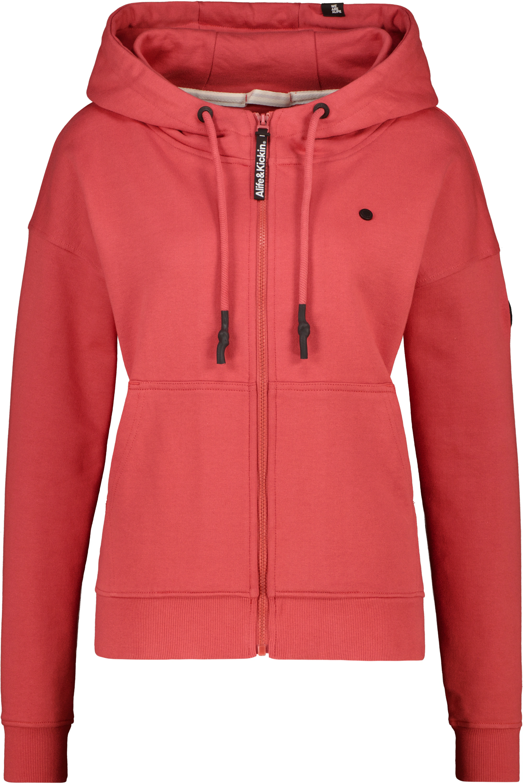 Alife & Kickin Kapuzensweatjacke "Damen TwiggyAK A", Basic Hoodie Kapuzenpu günstig online kaufen