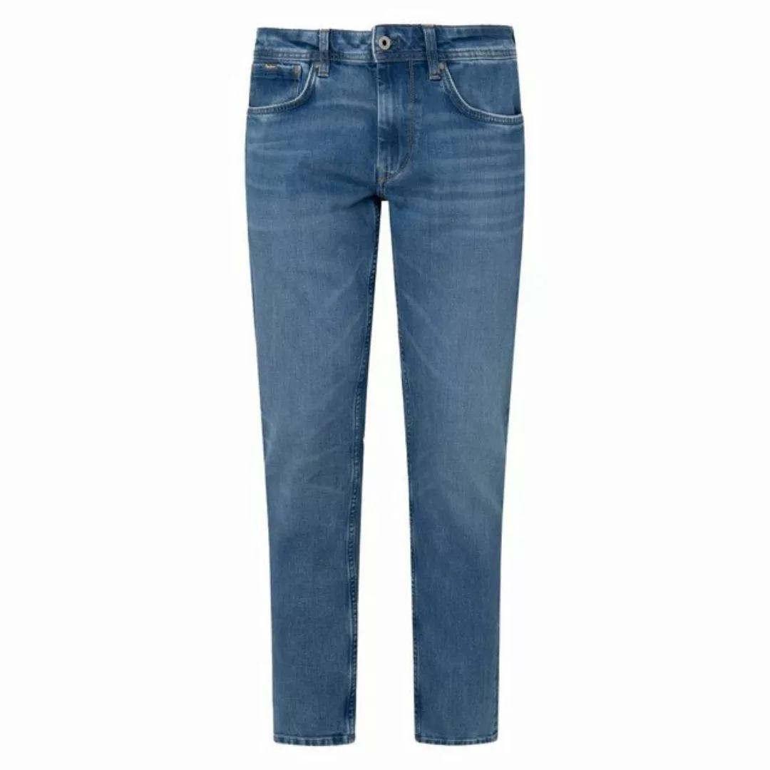 Pepe Jeans Herren Jeans CASH - Regular Fit - Blau - Medium Blue Denim günstig online kaufen