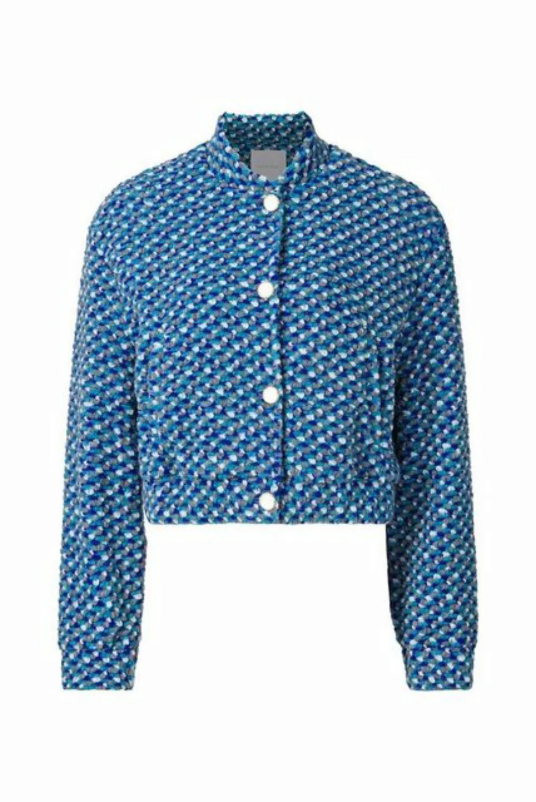 Rich & Royal Blusenshirt boucle bomber jacket recycled günstig online kaufen