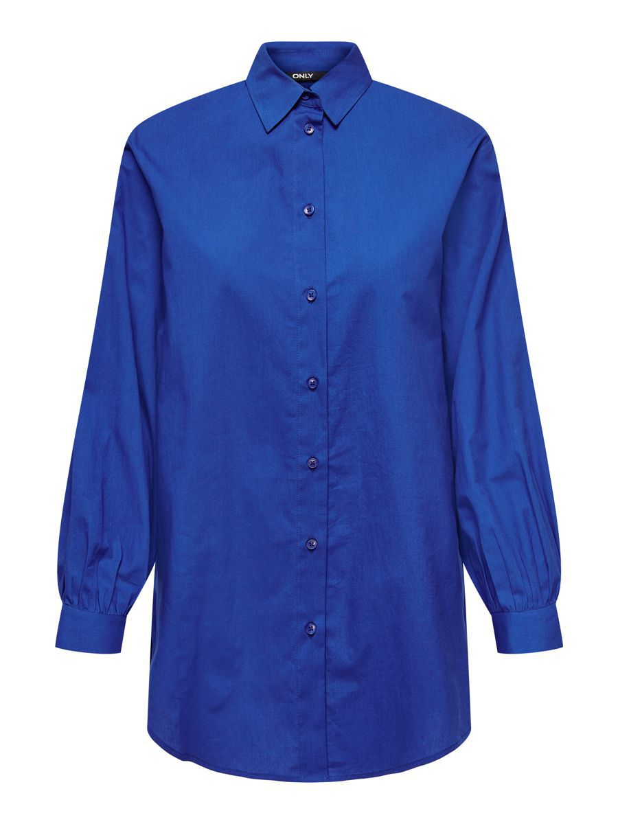 ONLY Klassisch Hemd Damen Blau günstig online kaufen