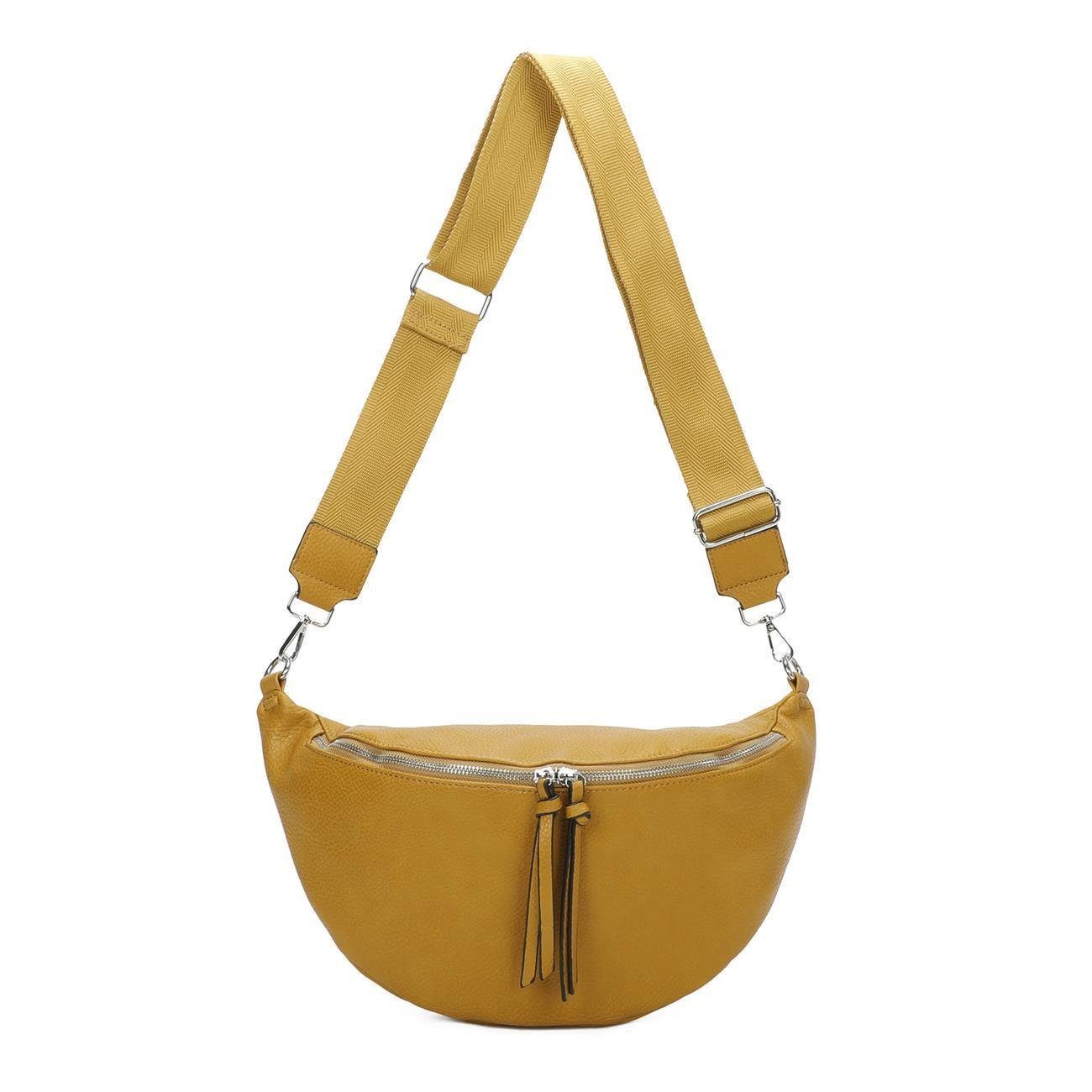 ITALYSHOP24 Schultertasche Damen XXL Tasche Gürteltasche günstig online kaufen