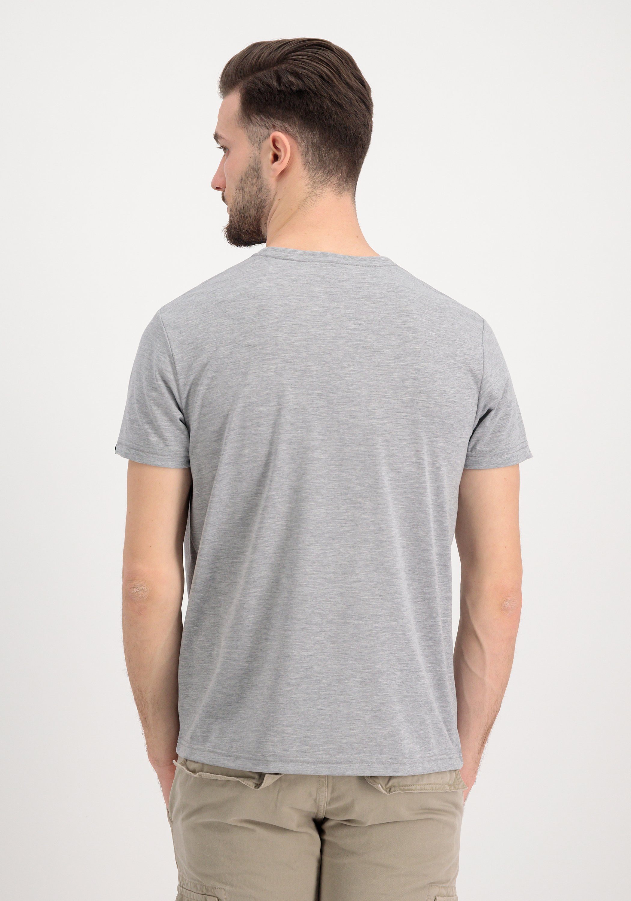 Alpha Industries T-Shirt "Basic T-Shirt BL Rubber T-Shirt" günstig online kaufen