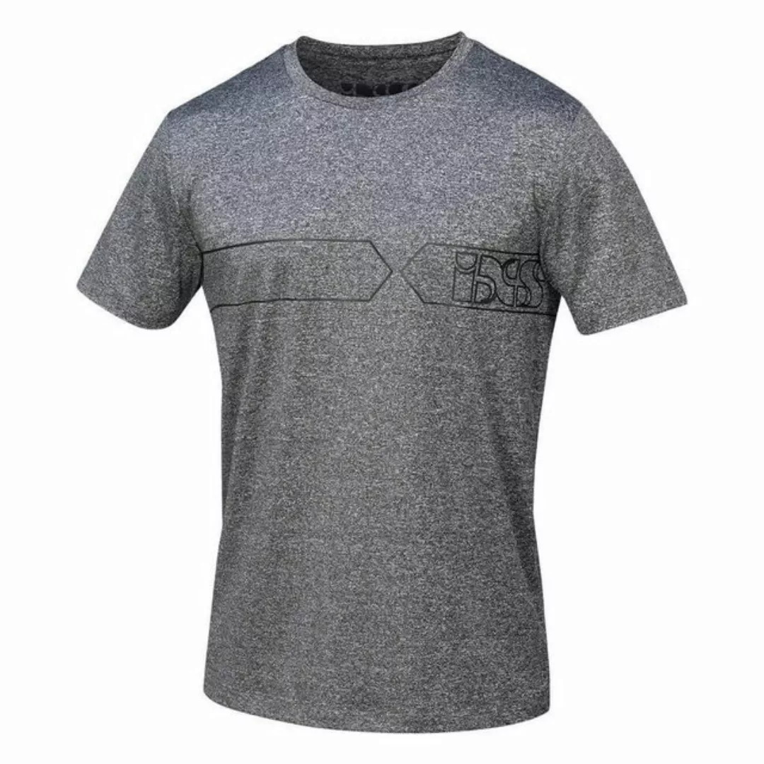 IXS T-Shirt iXS Team T-Shirt Function - grau-schwarz L (1-tlg) günstig online kaufen