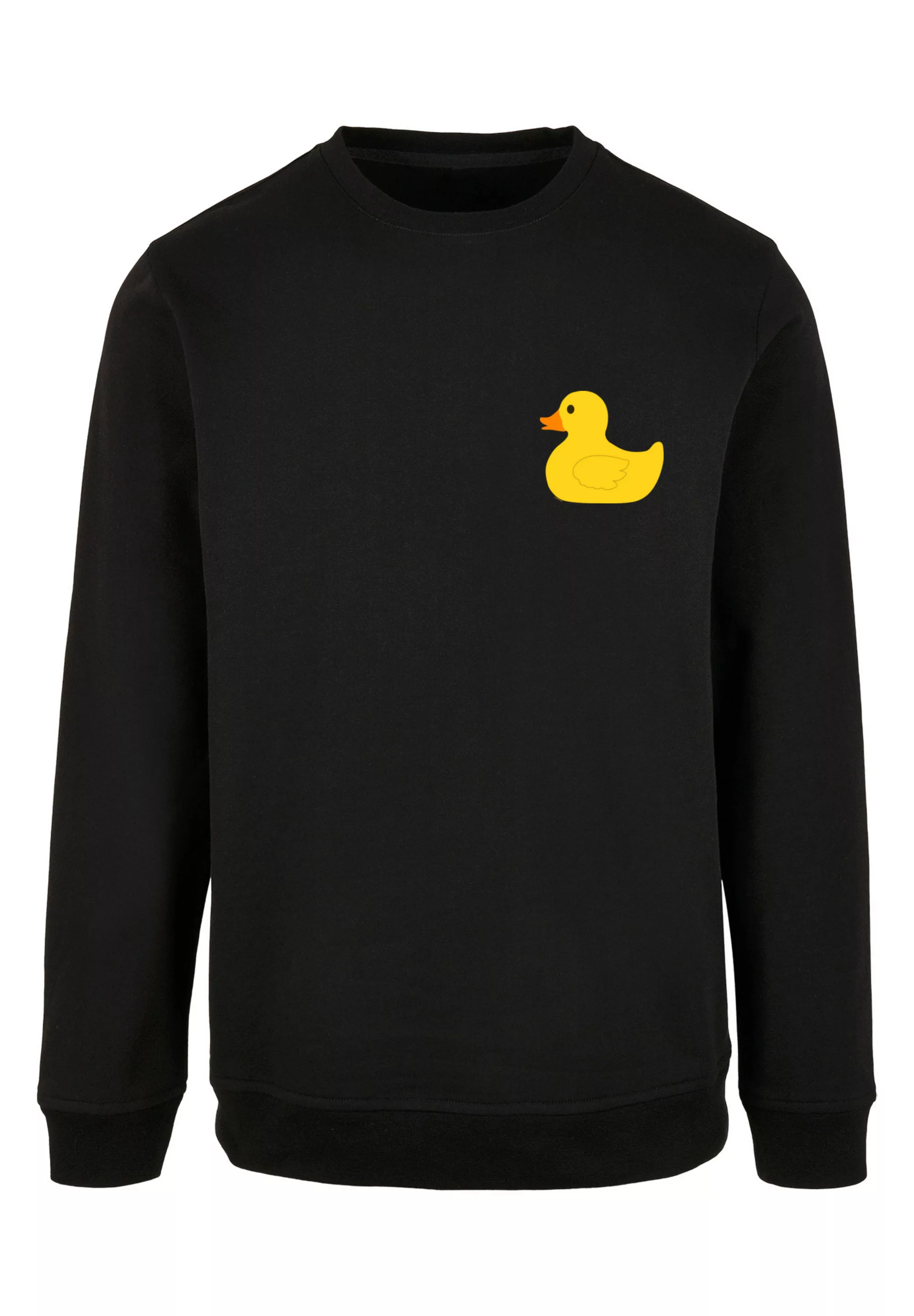 F4NT4STIC Kapuzenpullover "Yellow Rubber Duck CREWNECK" günstig online kaufen