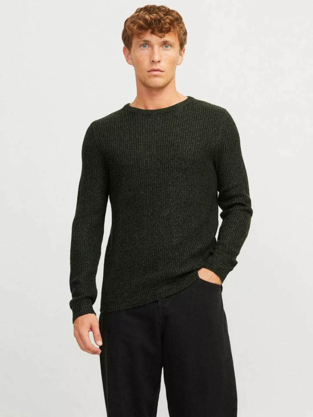 Jack & Jones Rundhalspullover JJELEWIS KNIT CREW NECK SN günstig online kaufen