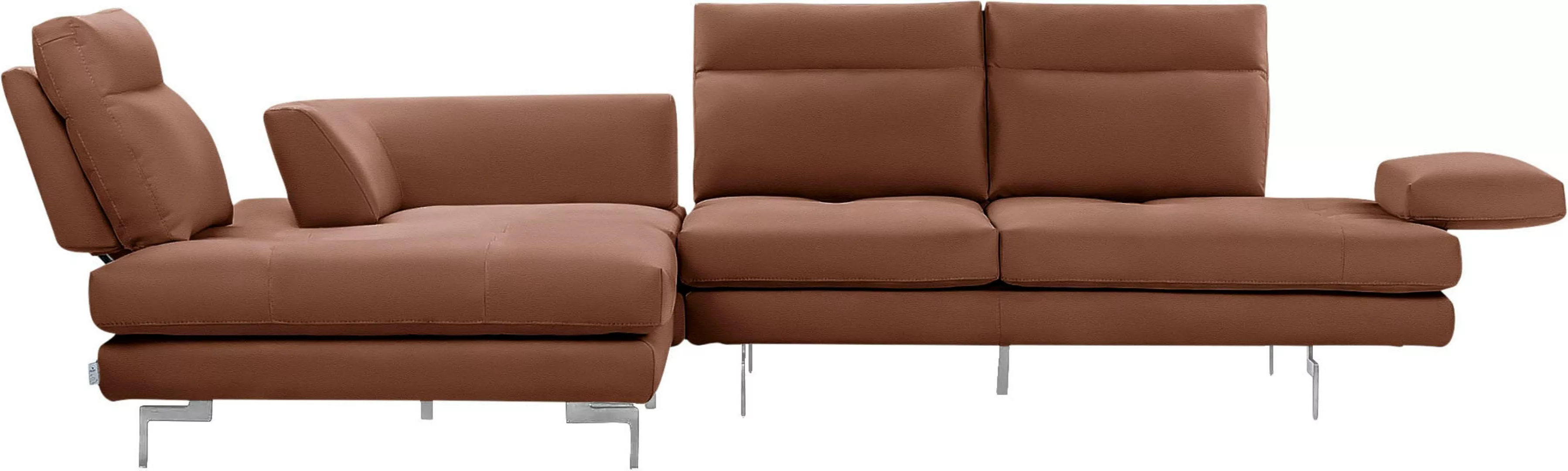 CALIA ITALIA Ecksofa »Toby Wing, L-Form, Designsofa mit sensationellem Sitz günstig online kaufen