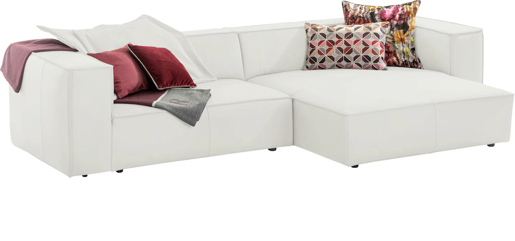 W.SCHILLIG Ecksofa "around-the-block, modern und elegant, bequem, L-Form", günstig online kaufen