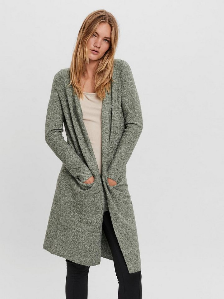 Vero Moda Strickjacke VMDOFFY LS LONG OPEN CARDIGAN GA NOOS günstig online kaufen