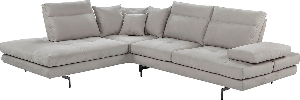 CALIA ITALIA Ecksofa "Toby Wing, Komfortsofa mit Sitzkomfort der Extraklass günstig online kaufen