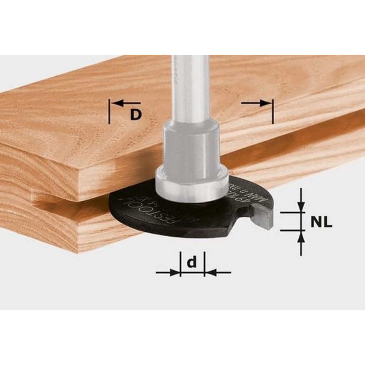 Festool Scheibennutfräser HW D40x3 - 491057 günstig online kaufen