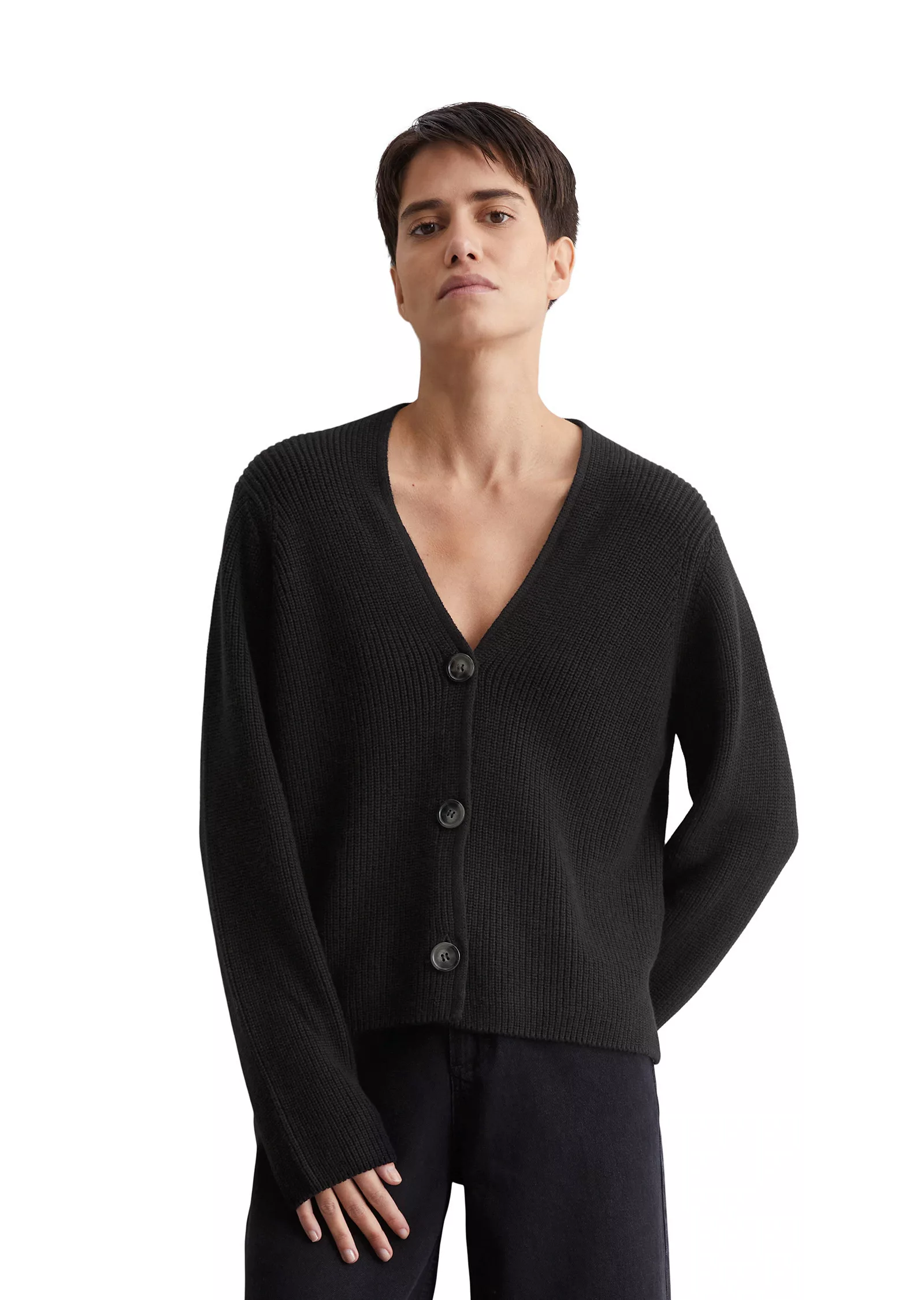 Marc OPolo Cardigan "aus Heavy-Weight-Organic-Cotton" günstig online kaufen