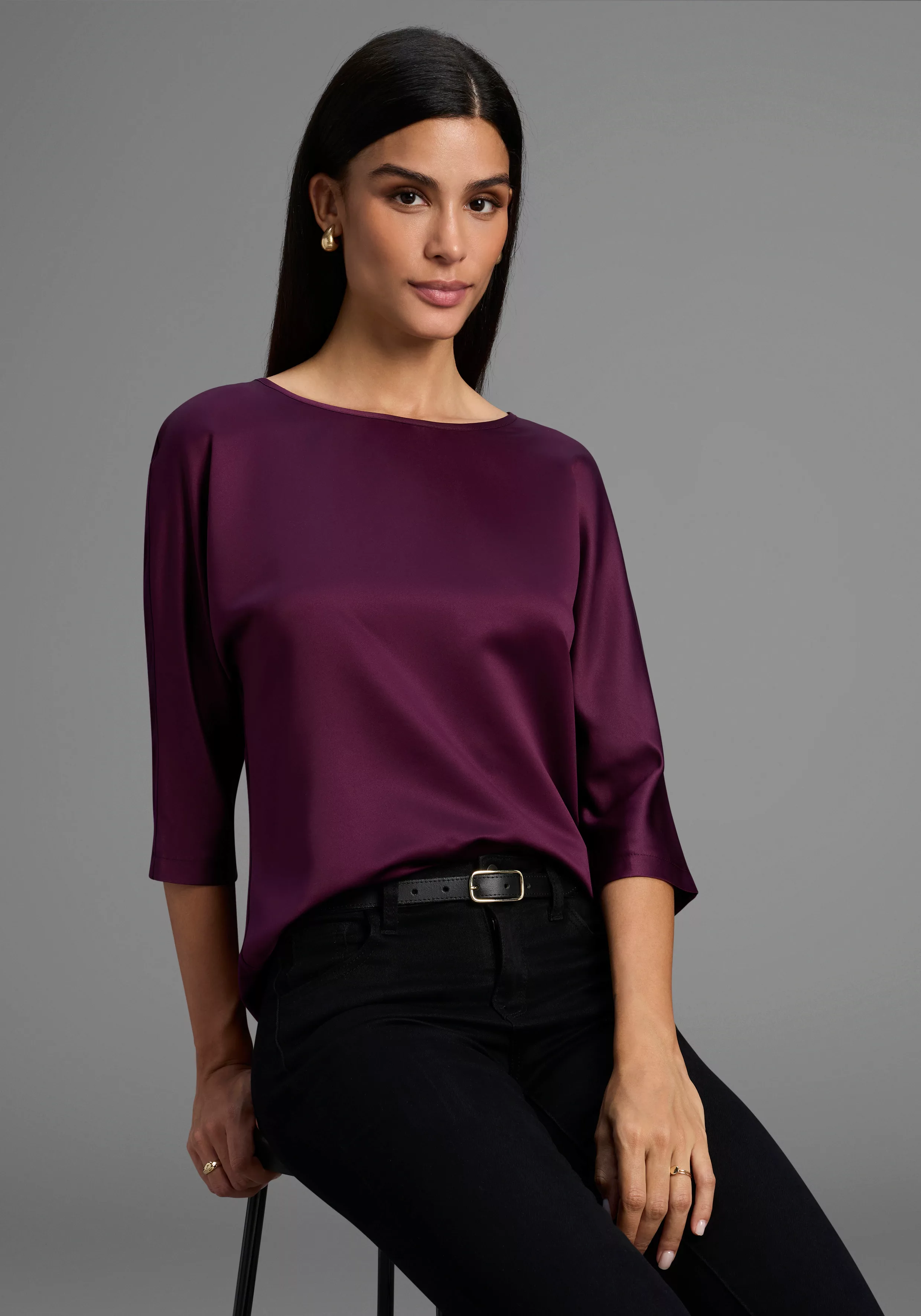 Laura Scott Shirtbluse, elegante Bluse mit weiten Ärmeln - NEUE KOLLEKTION günstig online kaufen