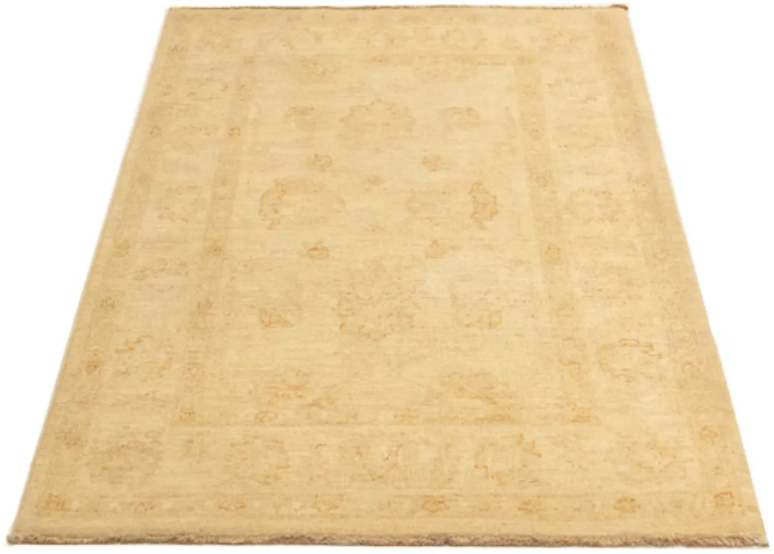 morgenland Wollteppich »Farahan Teppich handgeknüpft beige«, rechteckig günstig online kaufen