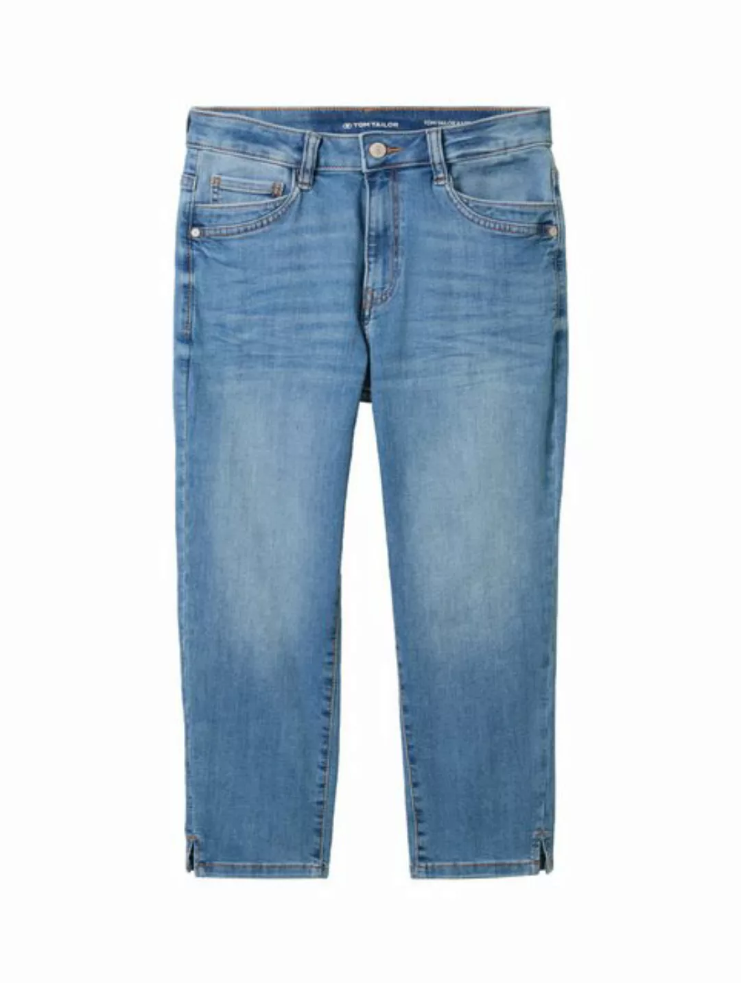 Tom Tailor Damen Caprijeans KATE - Slim Fit - Blau günstig online kaufen