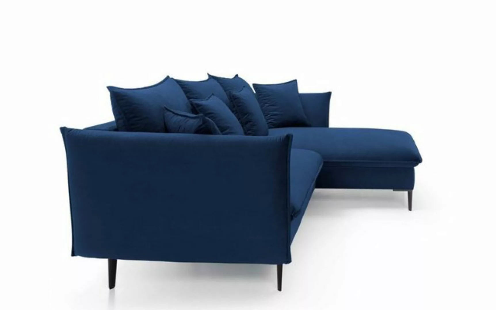 Luxusbetten24 Sofa Designer Sofa Ava, aus echtem Samt günstig online kaufen