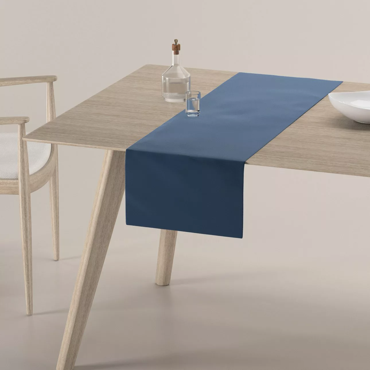 Tischläufer, dunkelblau, 40 x 130 cm, Velvet (704-29) günstig online kaufen