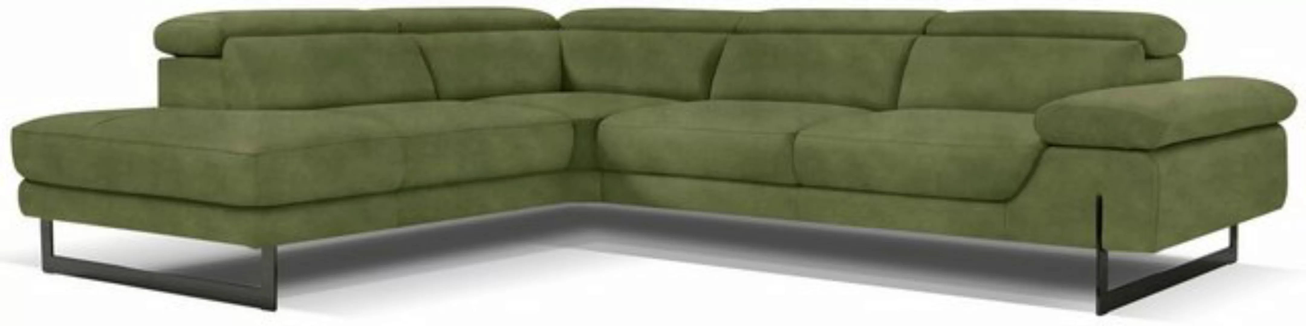 Egoitaliano Ecksofa "Queenie, extravagantes Sofa mit erstklassigem Sitzkomf günstig online kaufen