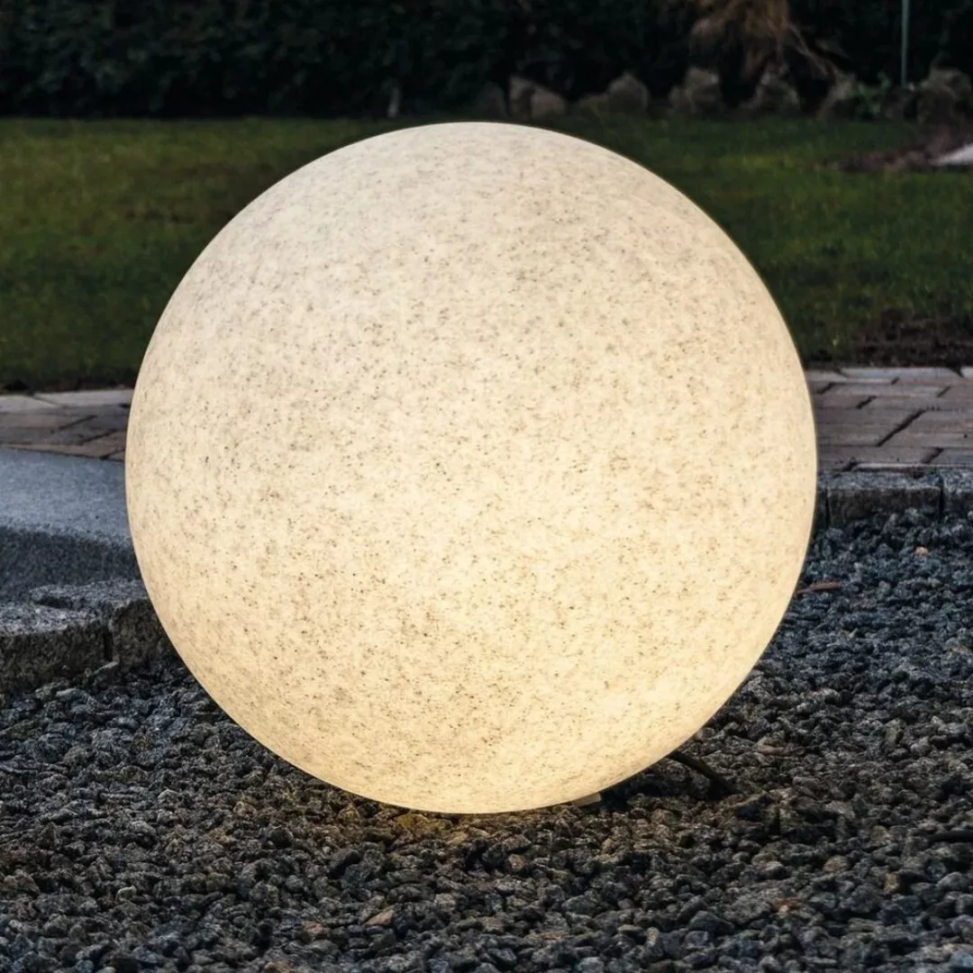 LeuchtKugel Mundan in Granit 500mm E27 günstig online kaufen