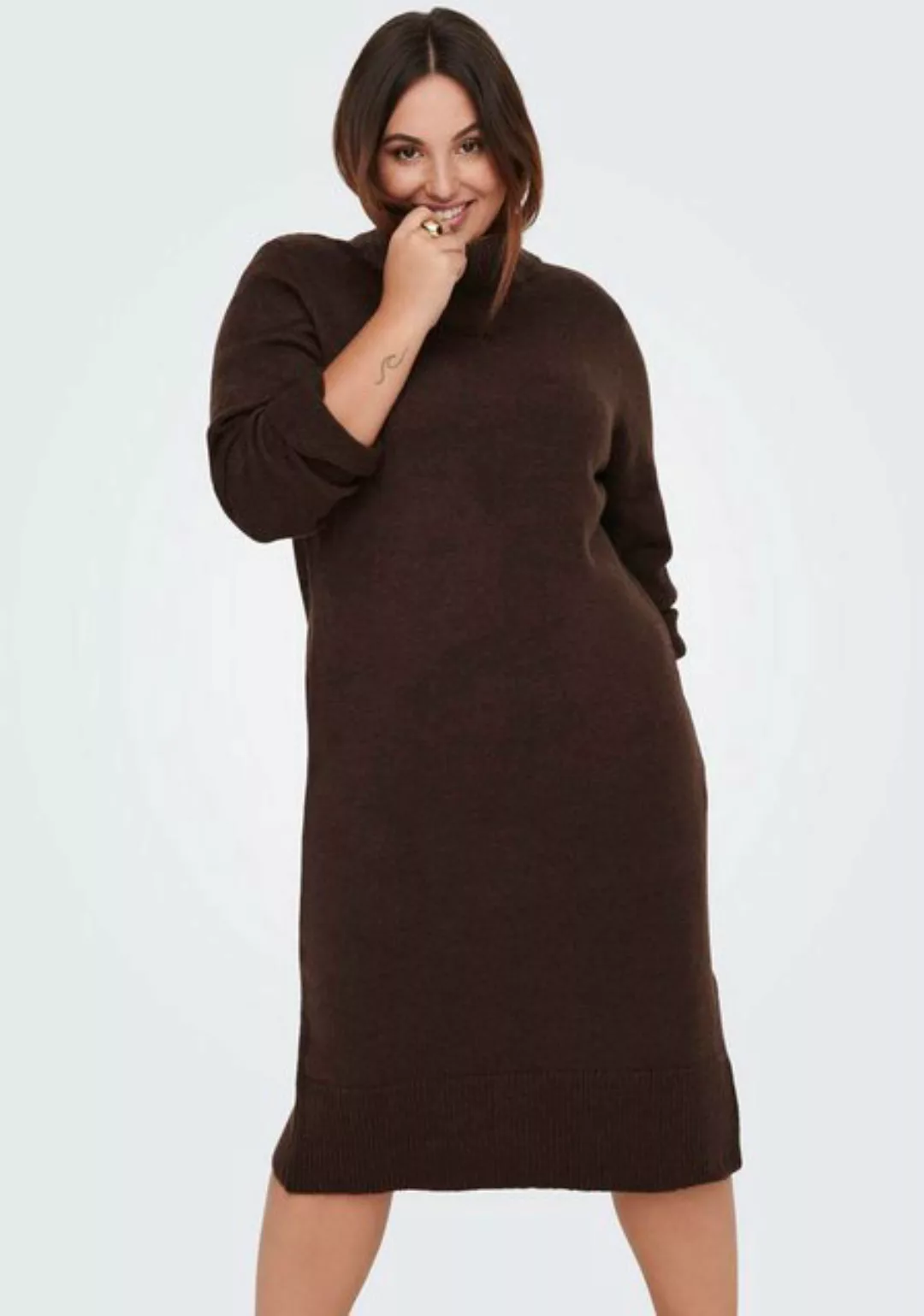 ONLY CARMAKOMA Strickkleid CARBRANDIE L/S ROLL NECK DRESS KNT NOOS günstig online kaufen