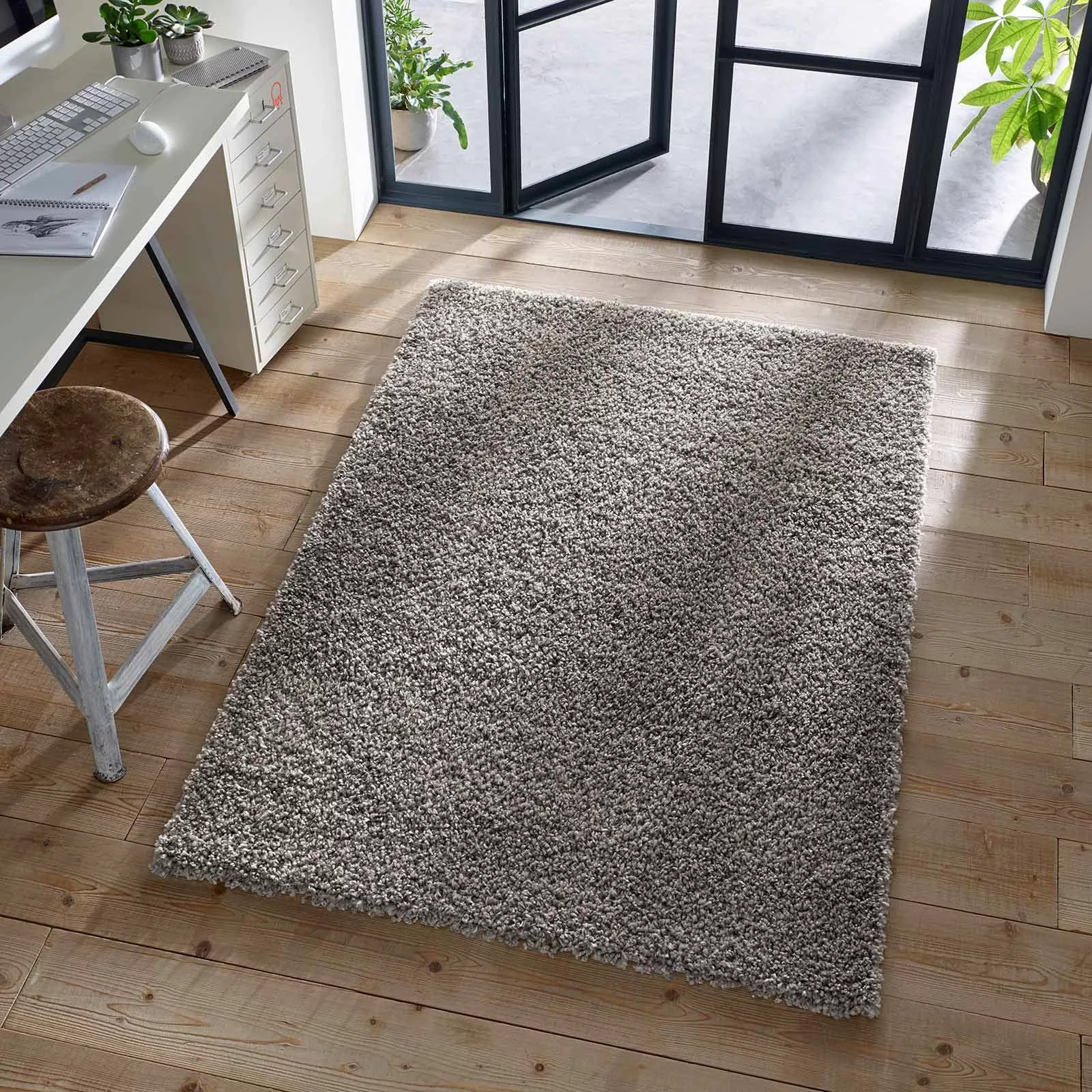 TaCa Home Langflor-Teppich Shaggy Teppich Langflor, günstig online kaufen