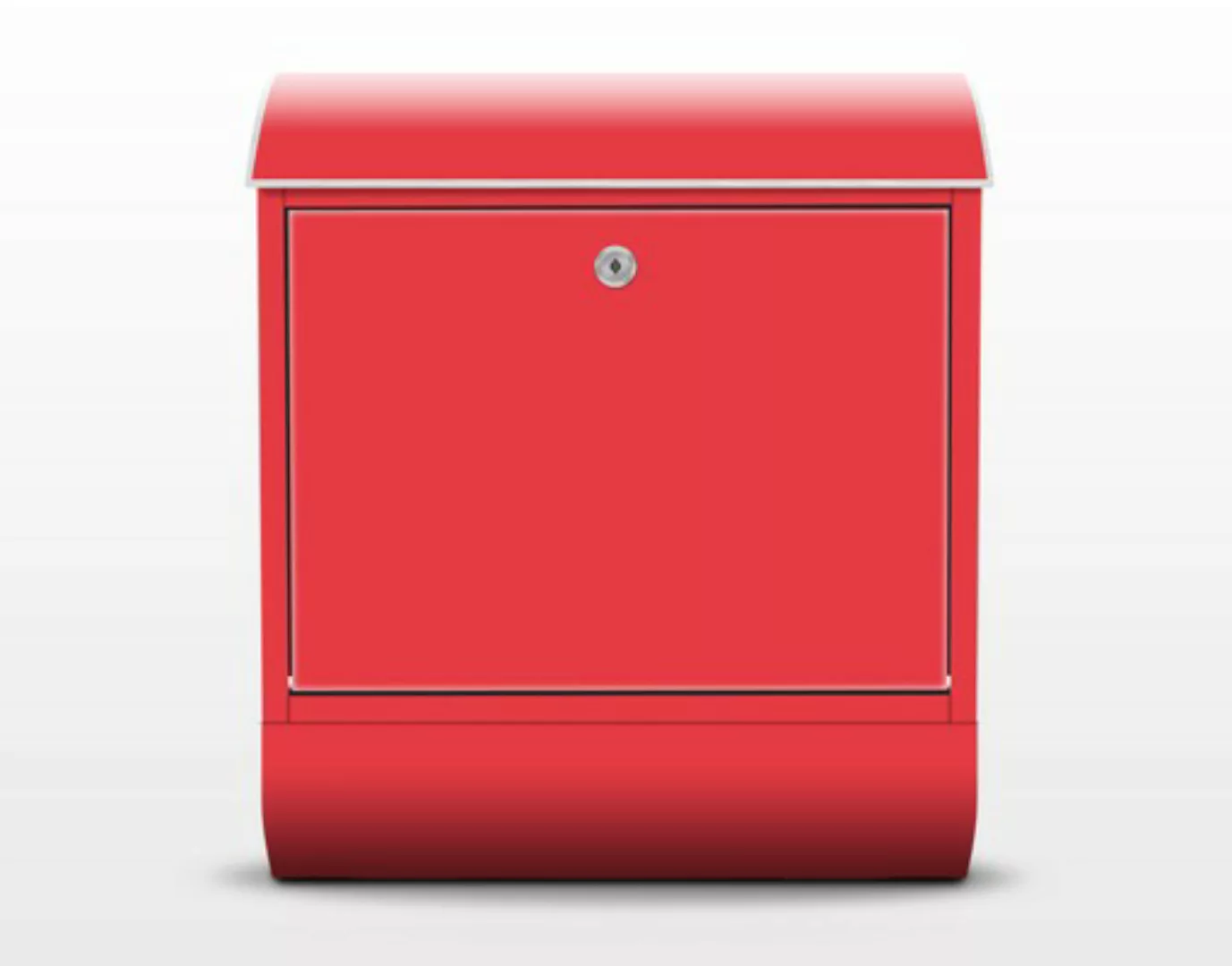 Briefkasten Unifarben Colour Carmin günstig online kaufen