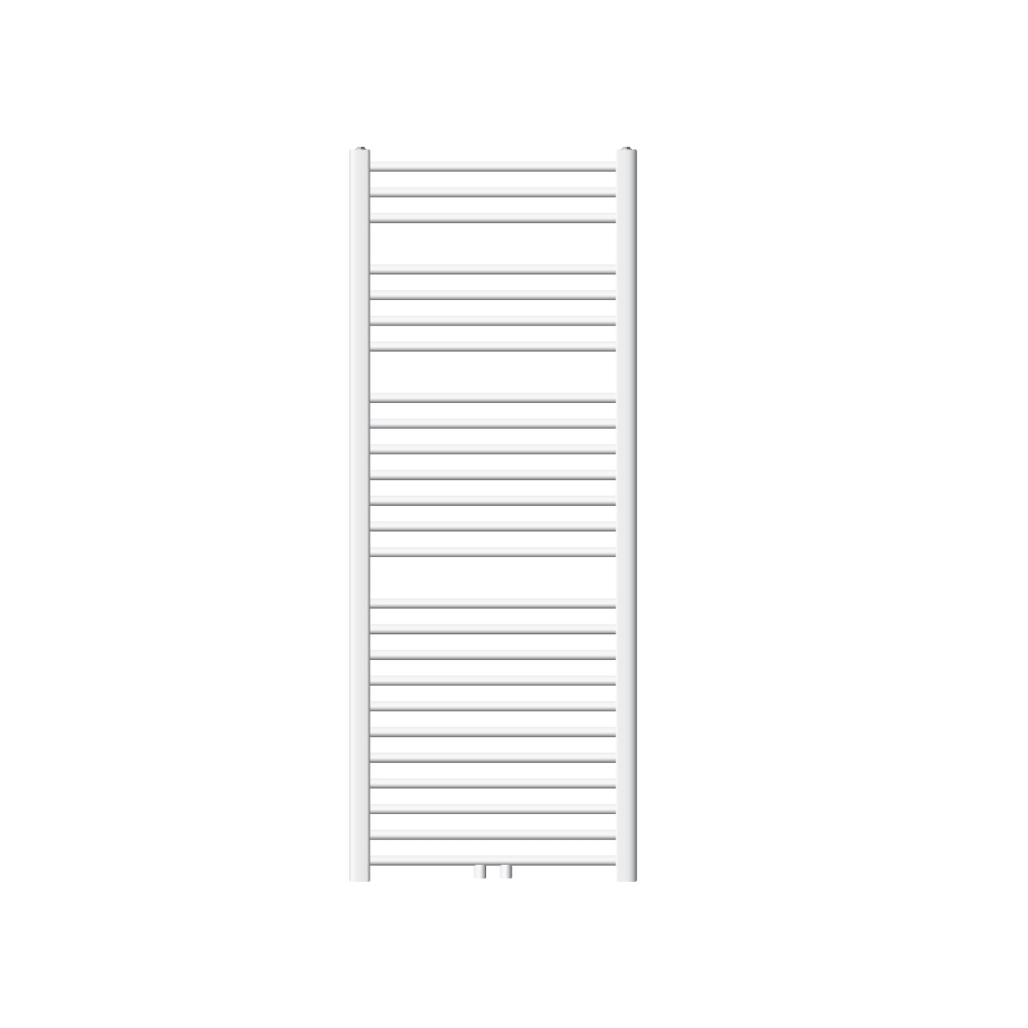 LuxeBath Badheizkörper Sahara 600x1500 mm Weiß Gerade mit Mittelanschluss günstig online kaufen