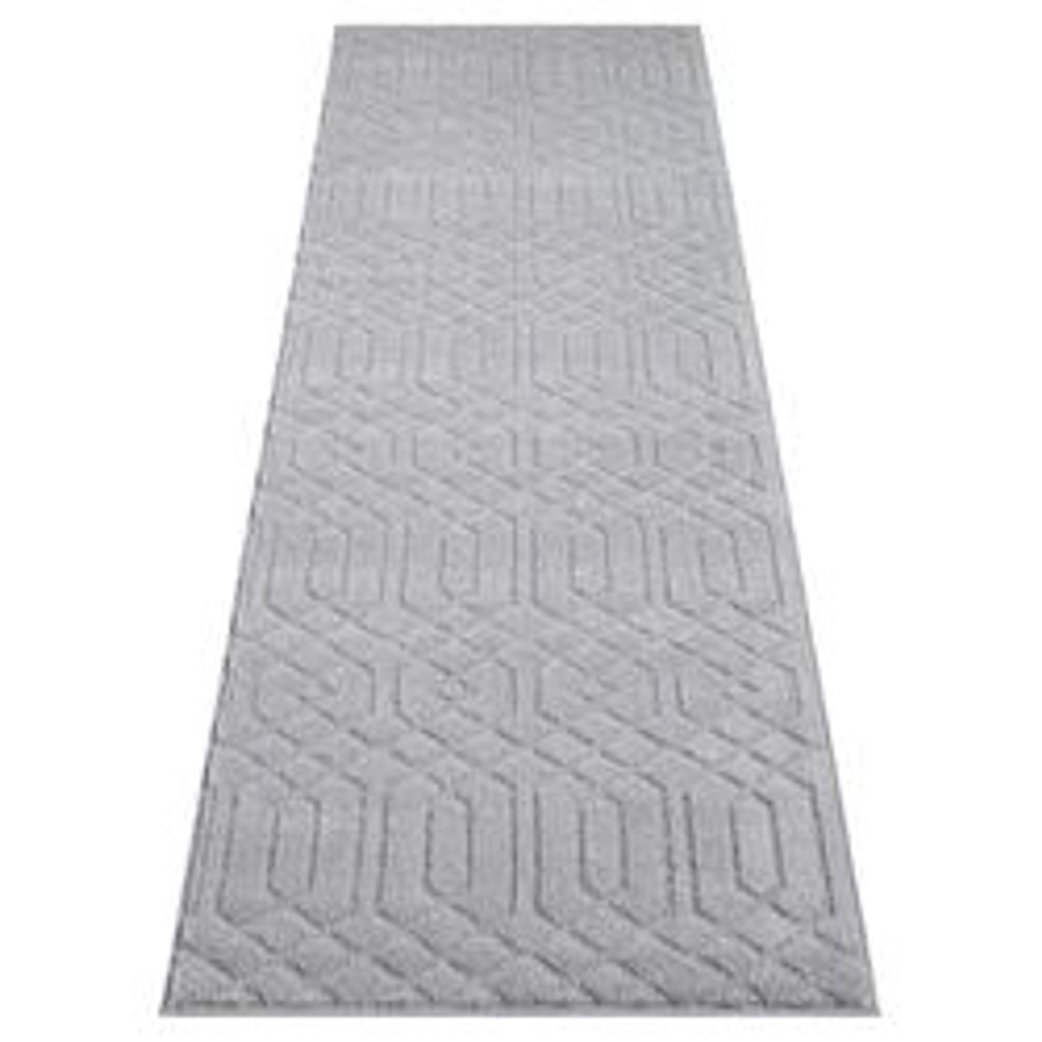 payé Teppich Esso 38 Hochflor 80x300 cm Grau günstig online kaufen