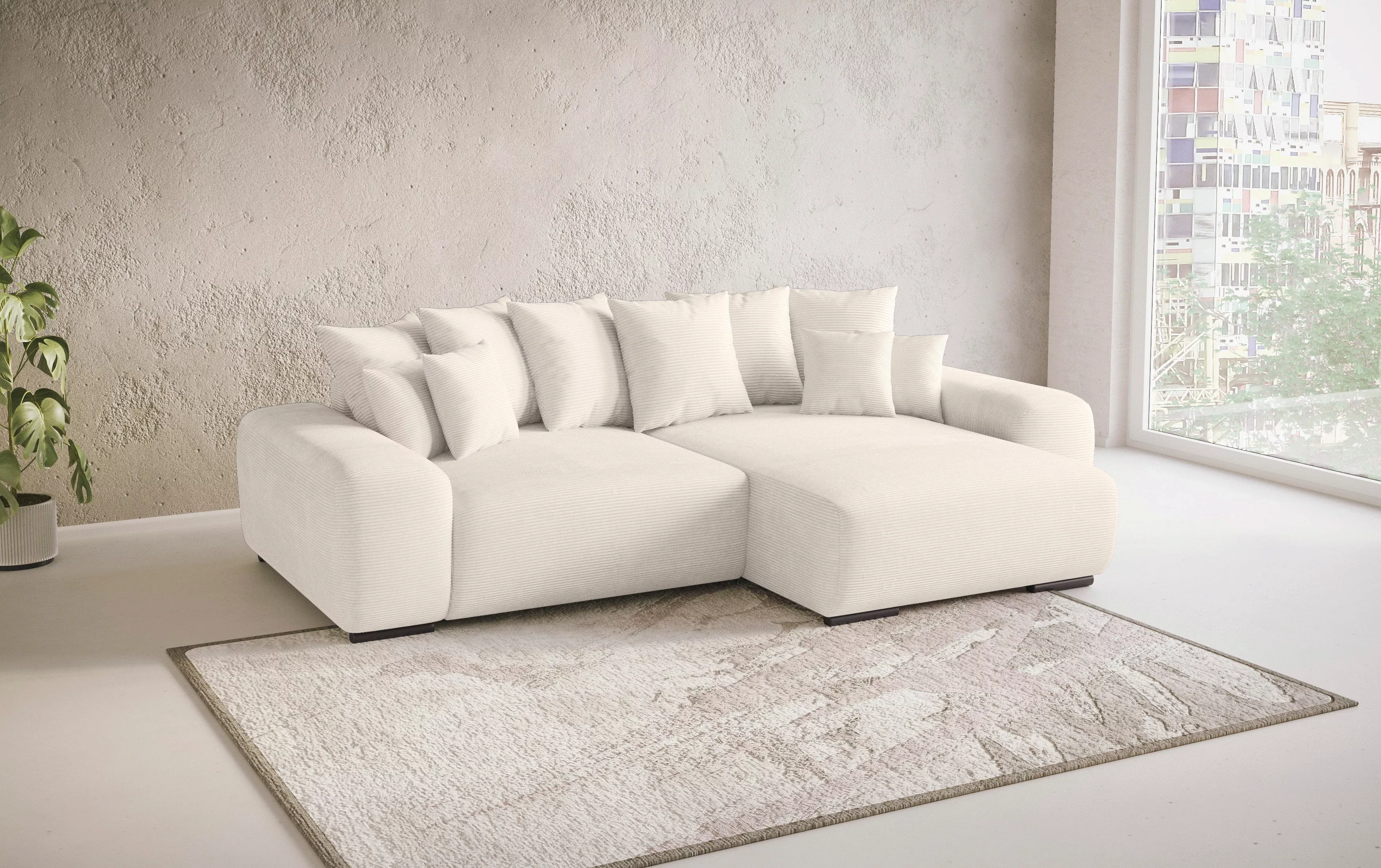 Mr. Couch Polsterecke "Sundance, L-Form", Dauerschläfer mit Bett, Bettkaste günstig online kaufen