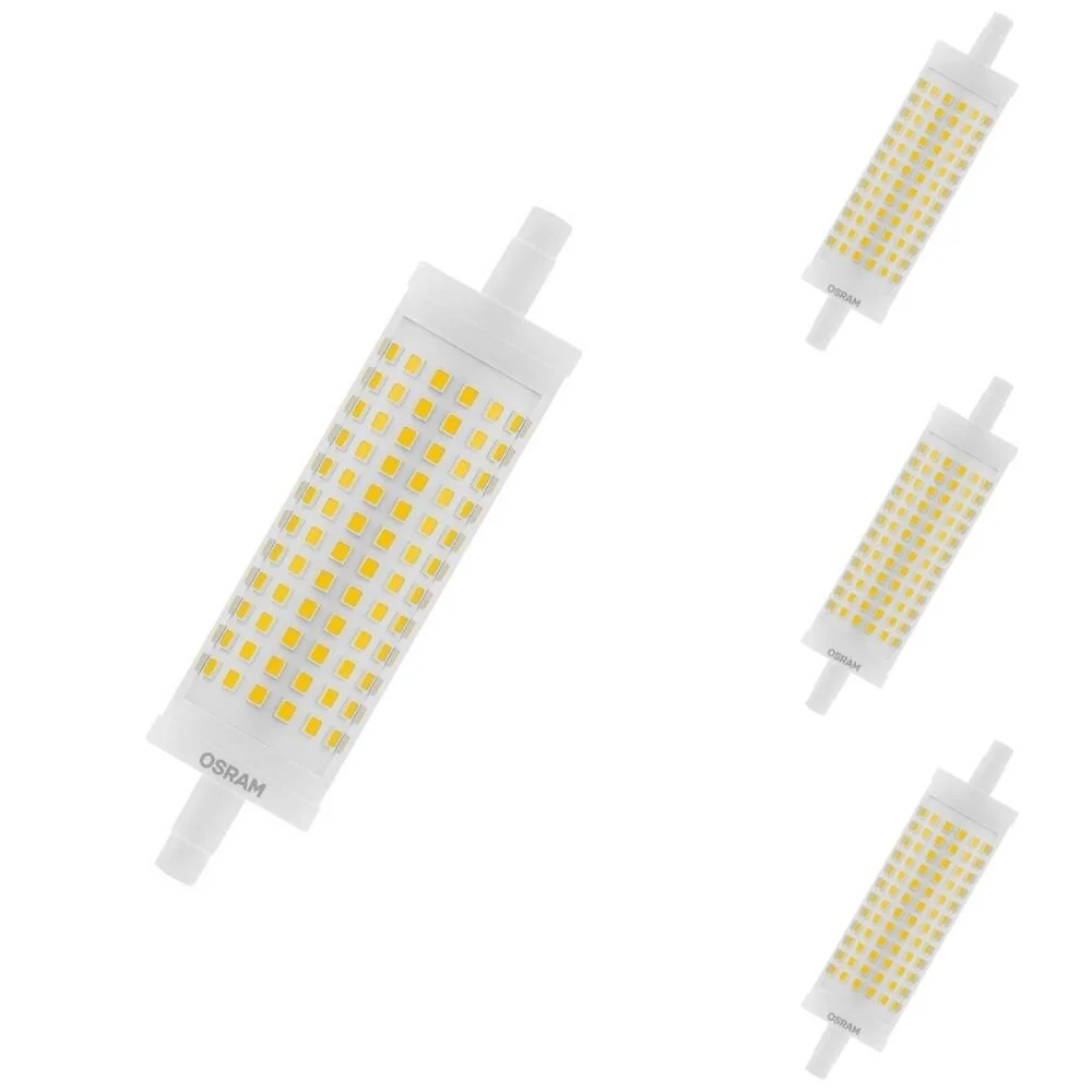 Osram LED Lampe ersetzt 150W R7S Röhre - R7S-118 in Weiß 19W 2452lm 2700K 4 günstig online kaufen