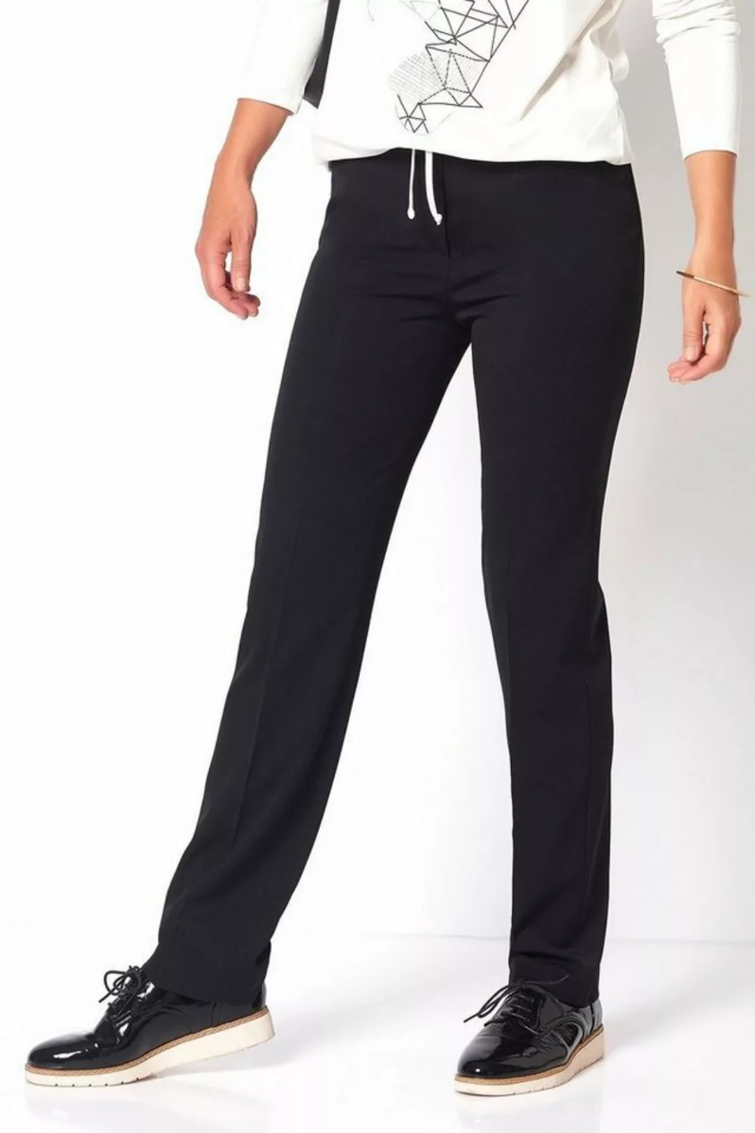 Relaxed by TONI Bügelfaltenhose Jade mit Rundum-Gummizug günstig online kaufen