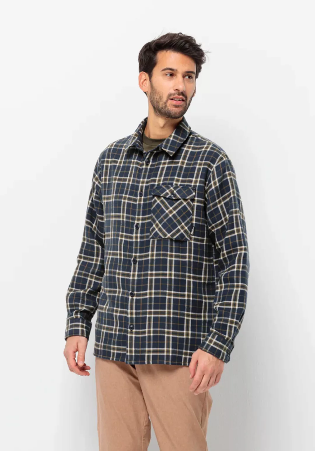 Jack Wolfskin Flanellhemd "MORGENLUFT SHIRT M" günstig online kaufen