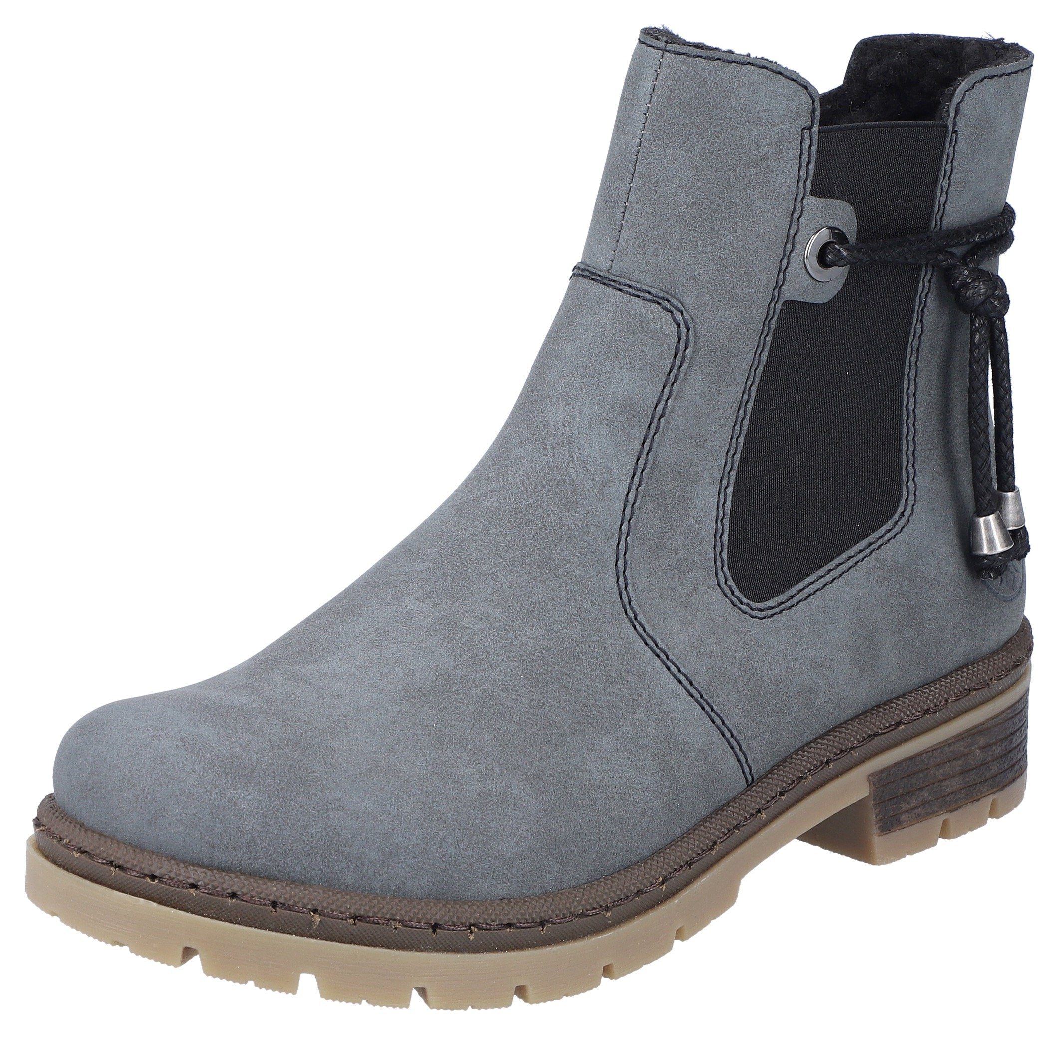 Rieker Winterstiefelette mit Stretcheinsatz und Innen-Reißverschluss günstig online kaufen